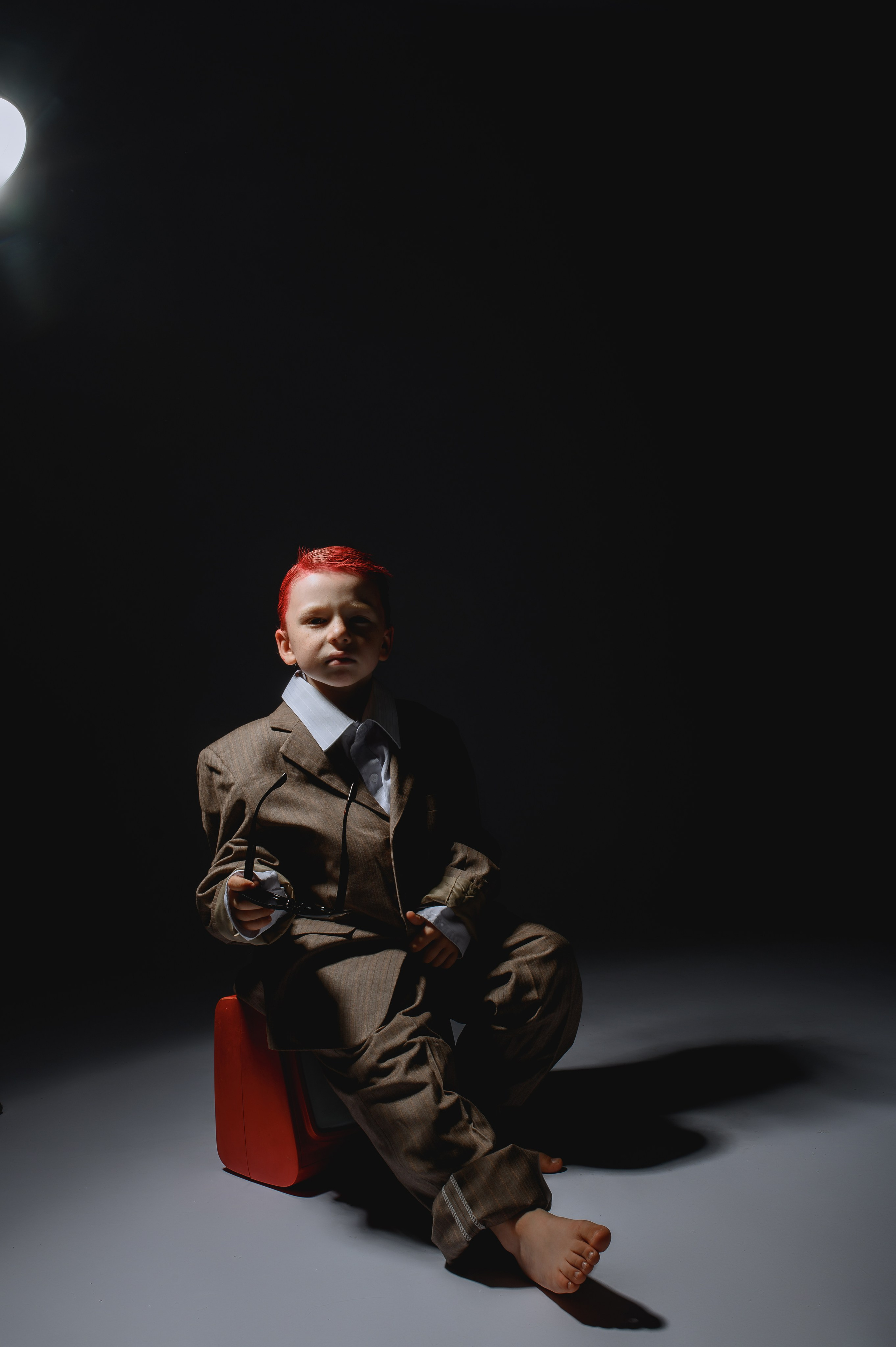 7 лет. Стилизация под взрослого. Фотограф Котова Валентина