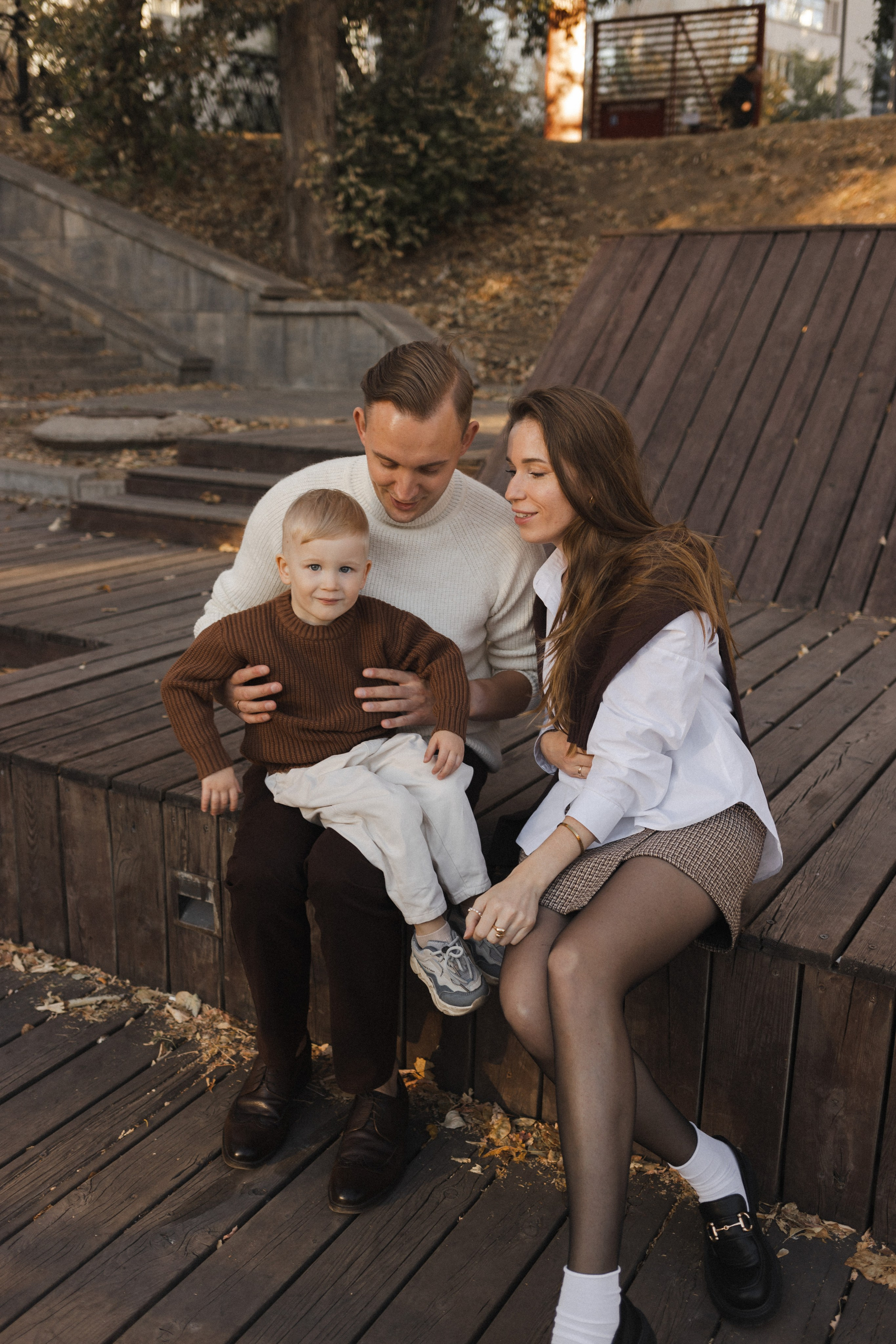 Илья, Марина и Максим. Семейный фотограф в Москве