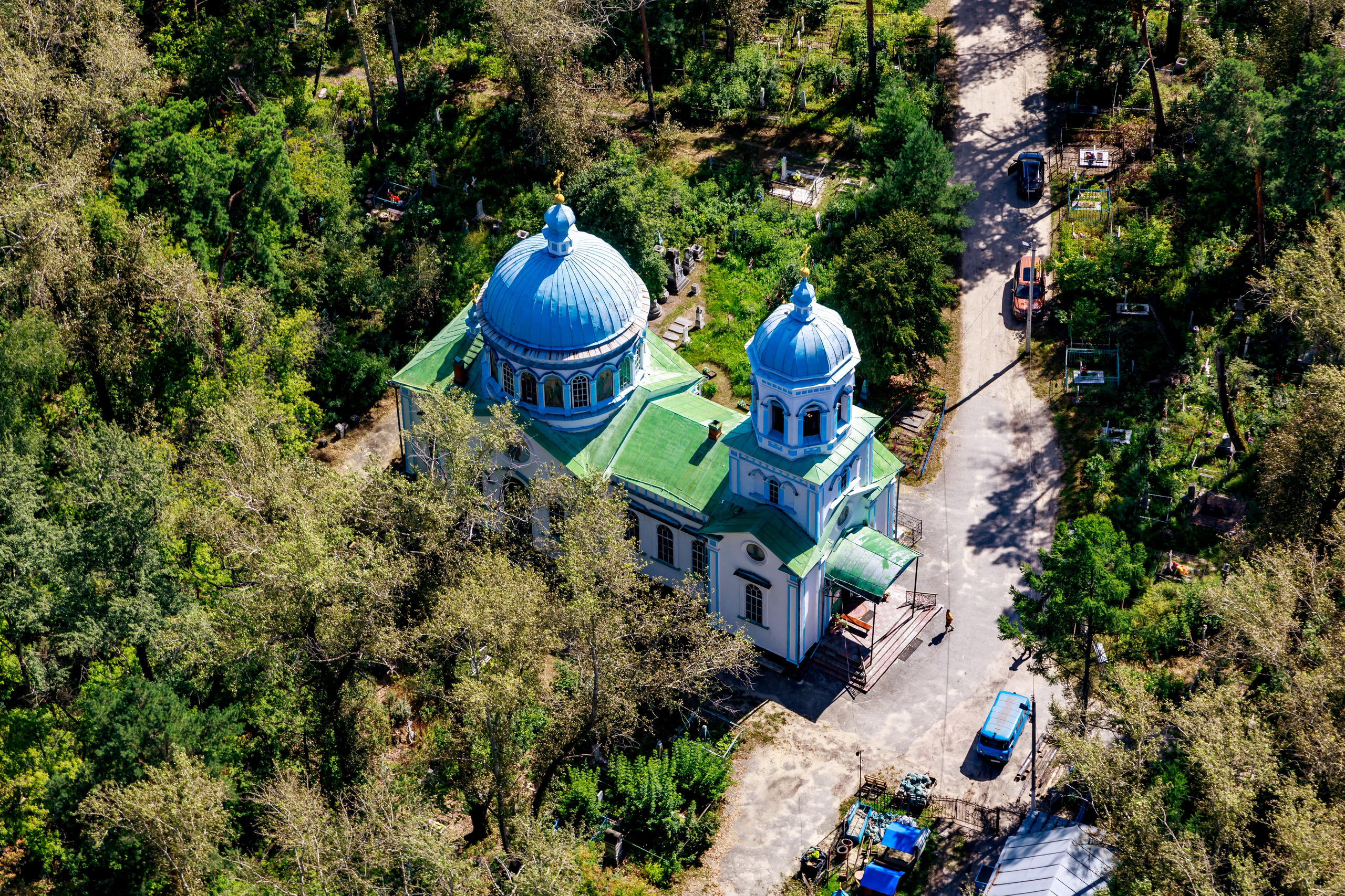 Город с высоты птичьего полёта. Фотограф Андрей Гузеев