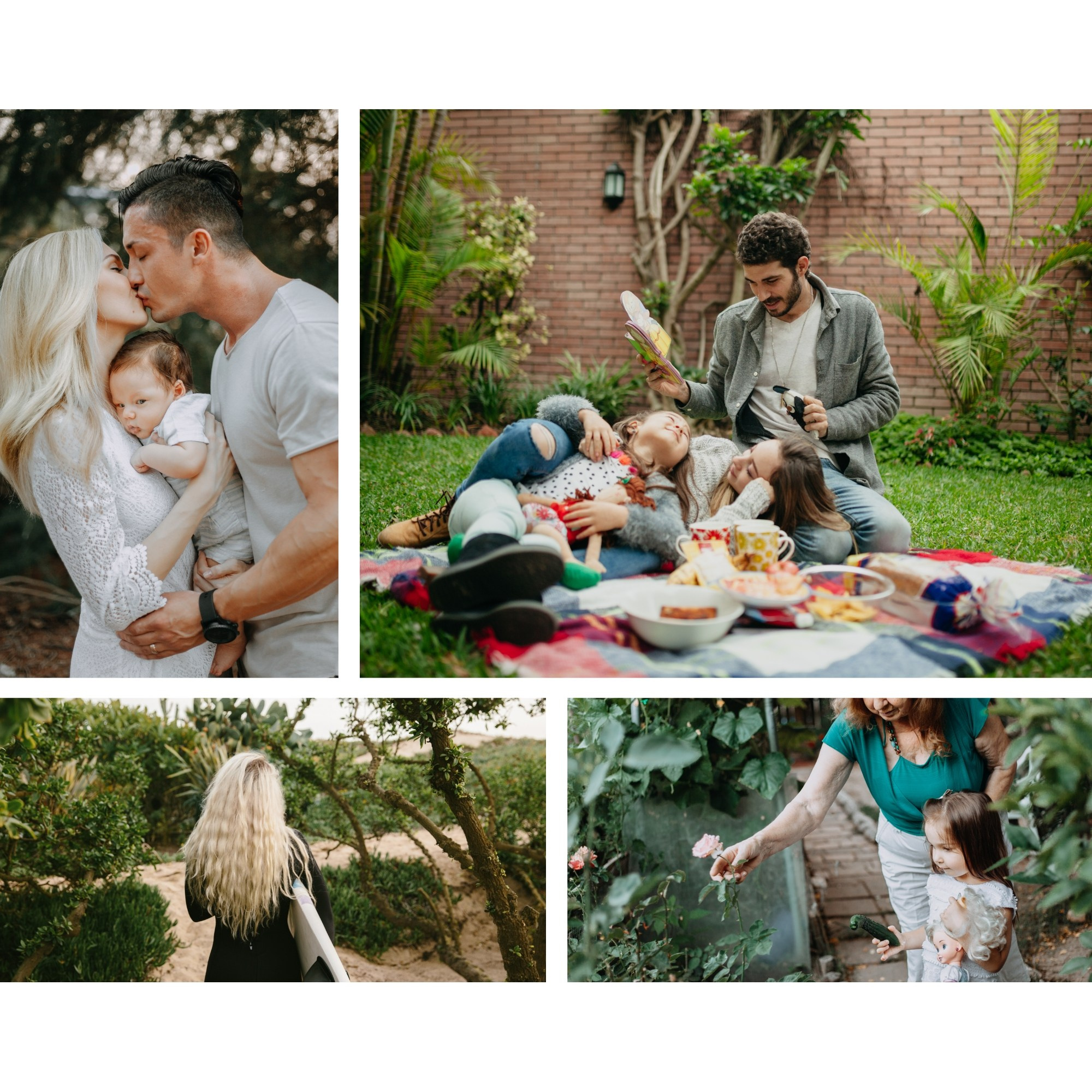 Коллаж фотографий из разных путешествий