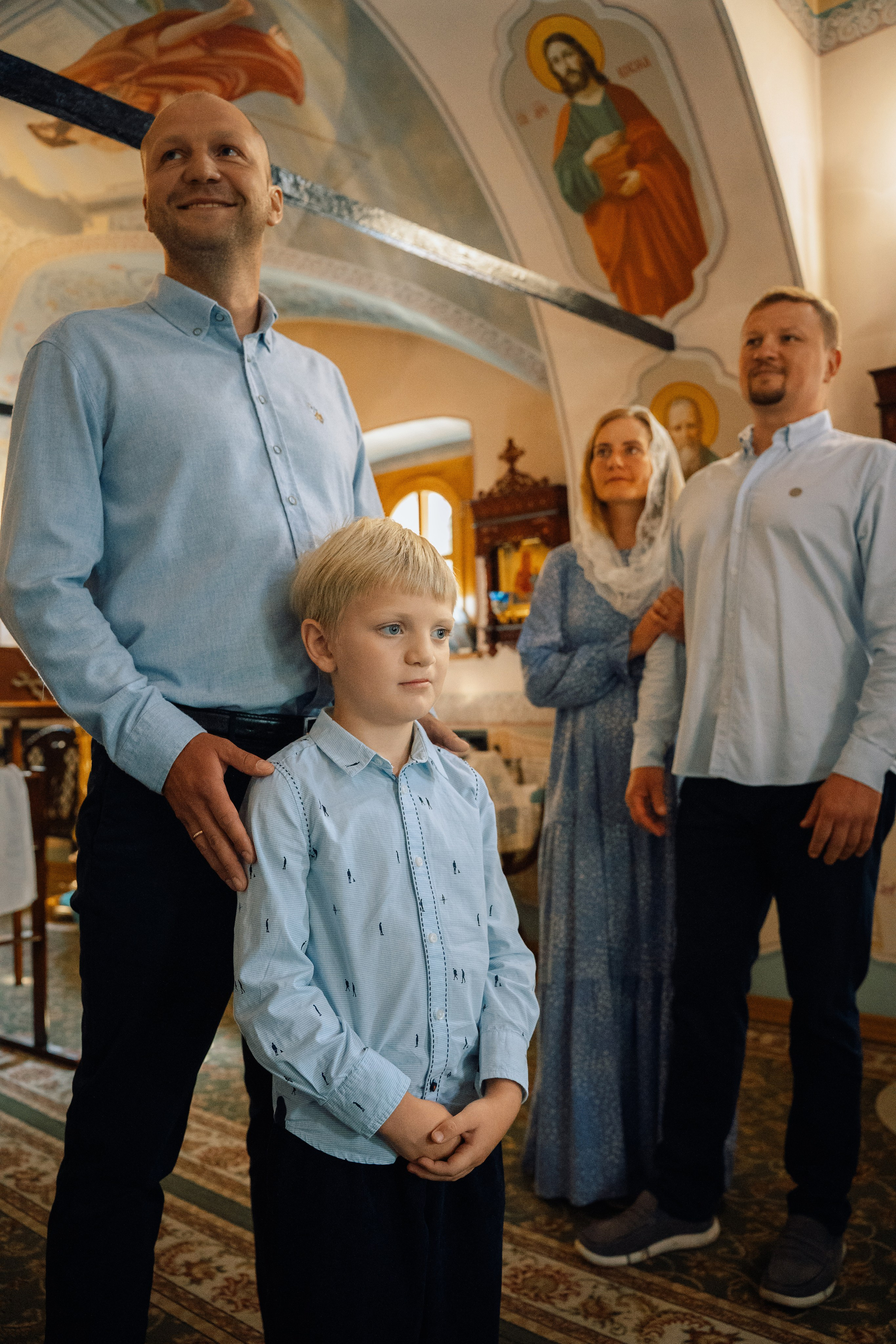 Крещение Марка. Фотограф Казакова Анастасия