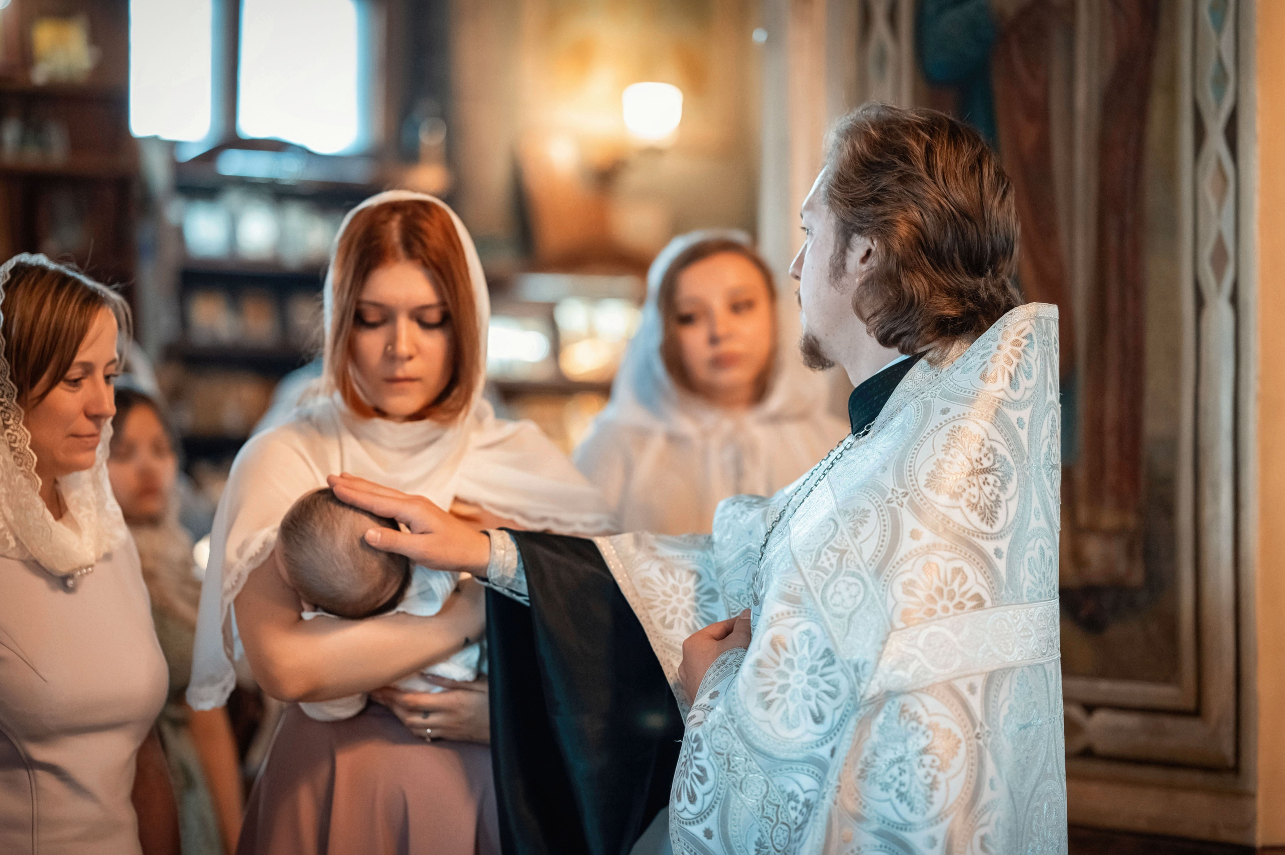 Крещение мл. Иоанна. Семейный фотограф в г. Воскресенск Наталия Молева