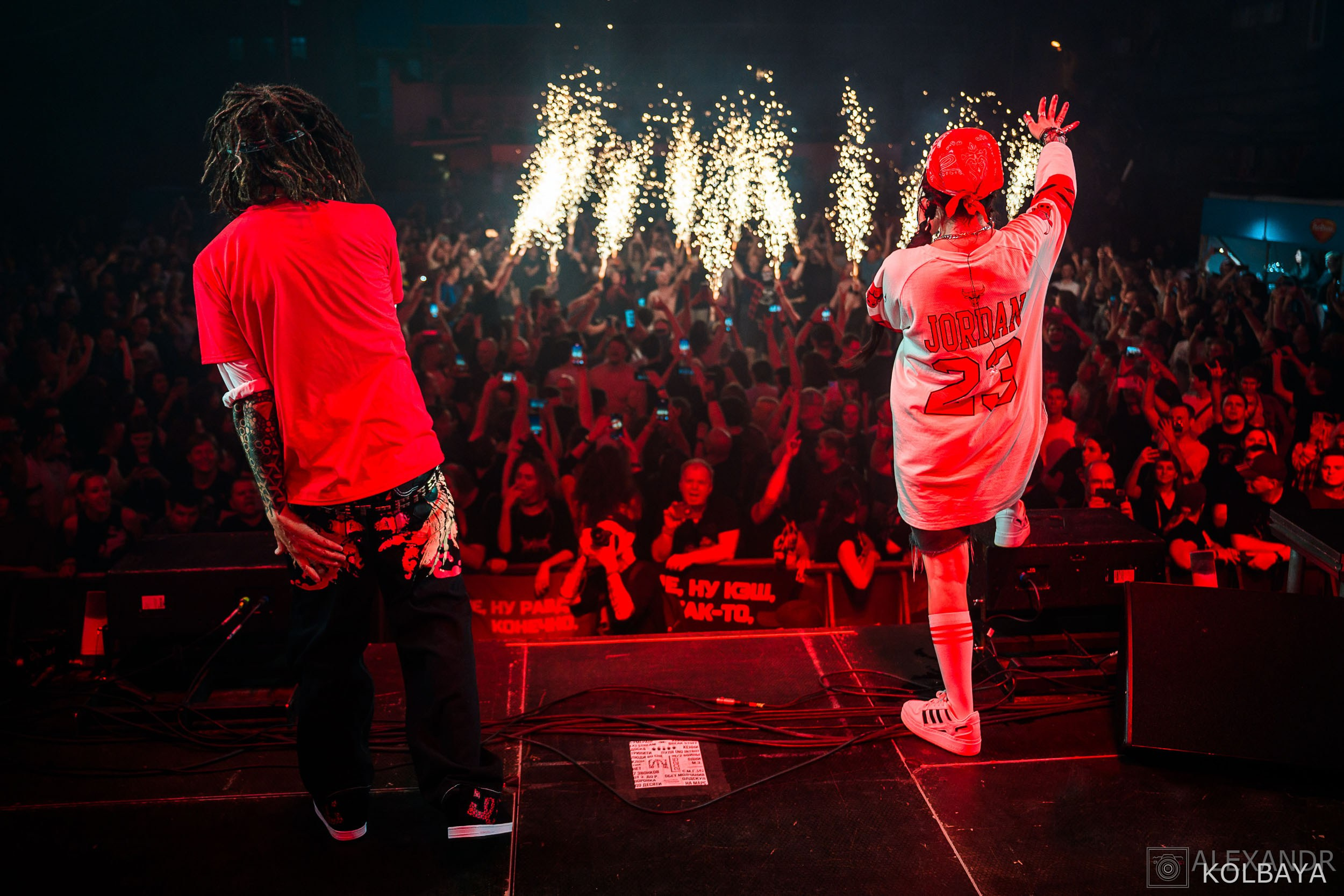 Фоторепортаж с концерта группы СЛОТ на Red Summer 2025. Концертный и театральный репортажный фотограф в Москве Александр Колбая