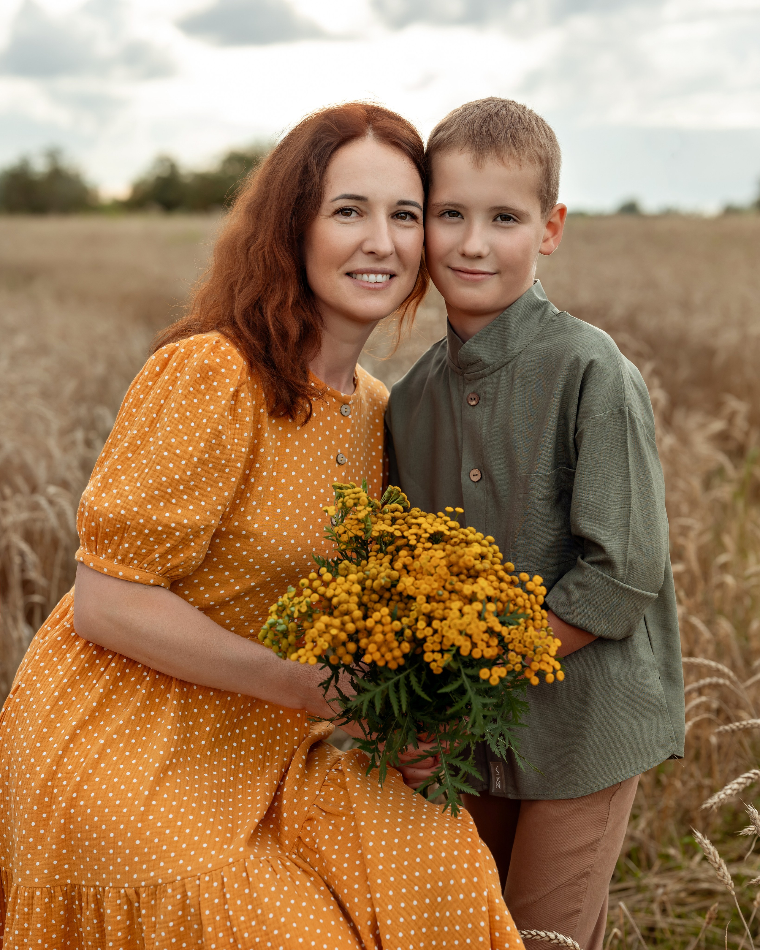 фото в пшеничном поле