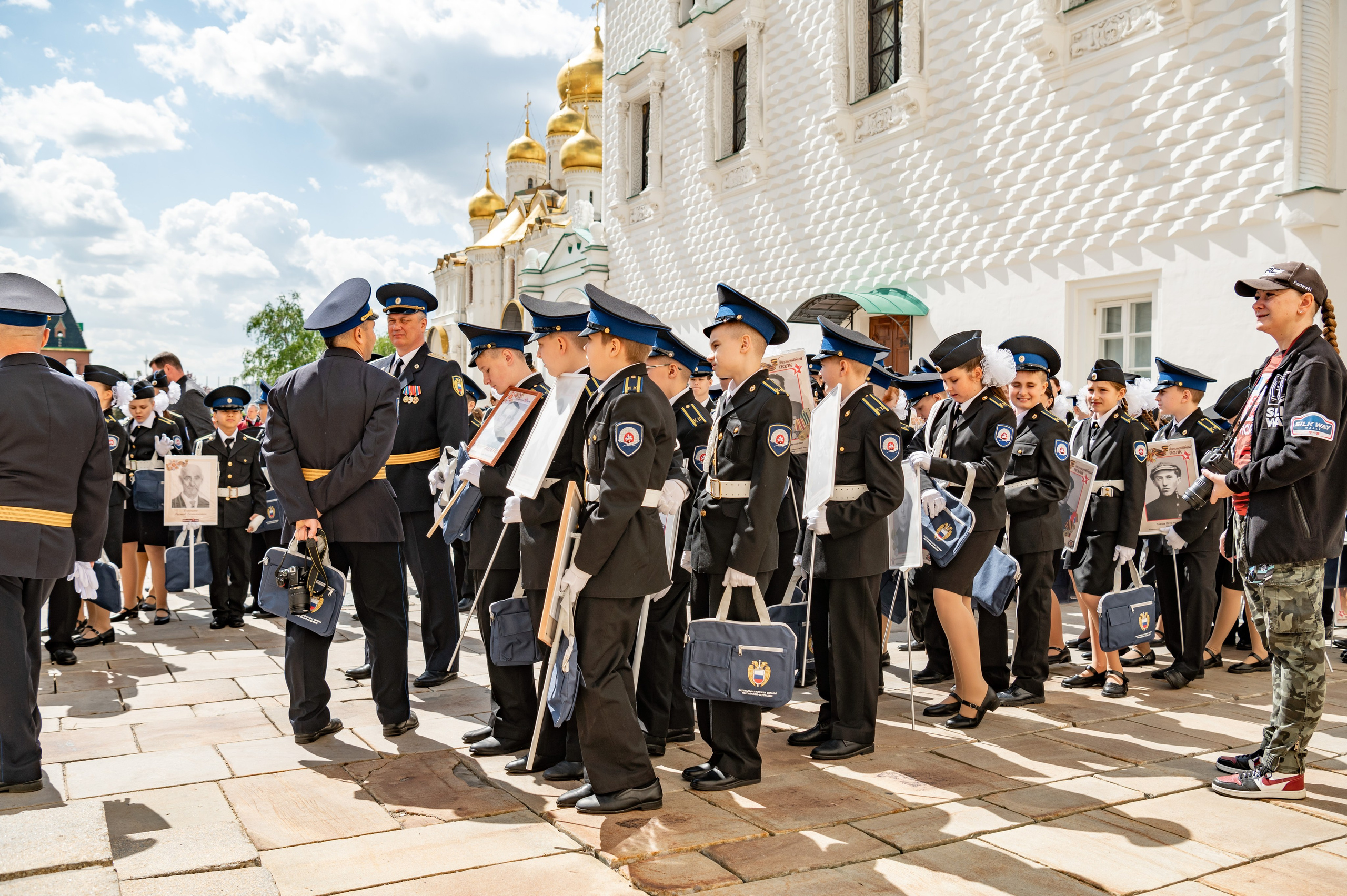 Фотосессия Присяги кадетов «Школа 1231 им. В. Д. Поленова». Детский и семейный фотограф г. Москва Оксана Катаджи