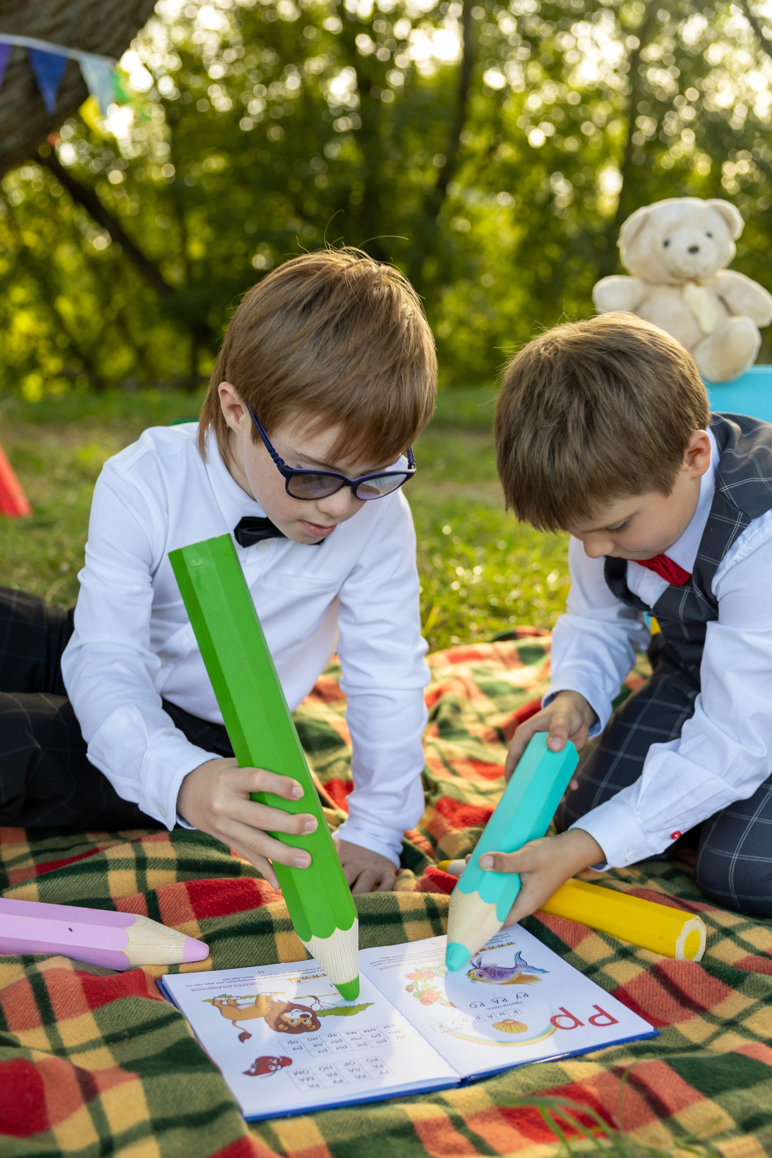 Братья Ярослав и Тимофей (1 и 2 класс). Фотограф в Серпухове Наталья Руденко