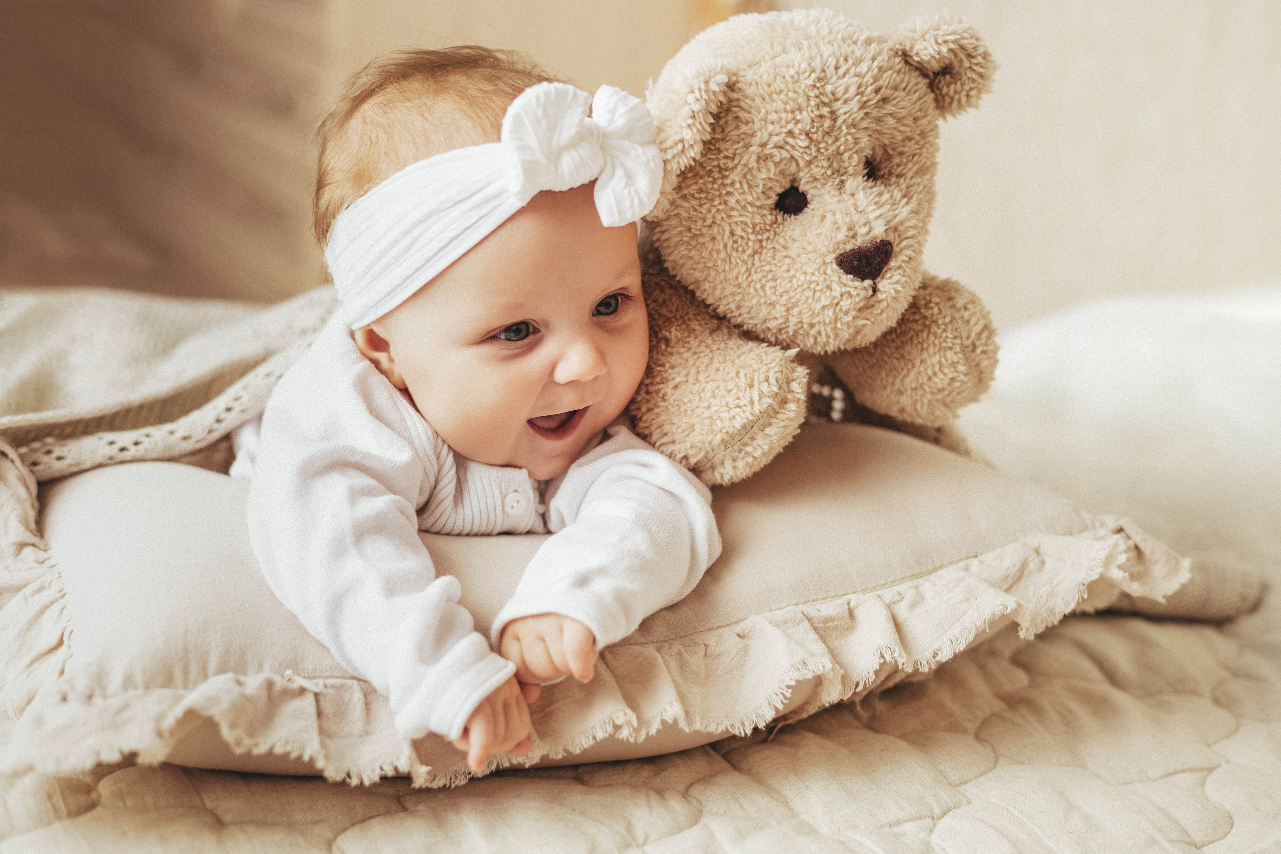 Полина 4 месяца. Фотограф новорожденных в Санкт-Петербурге Екатерина Иванова