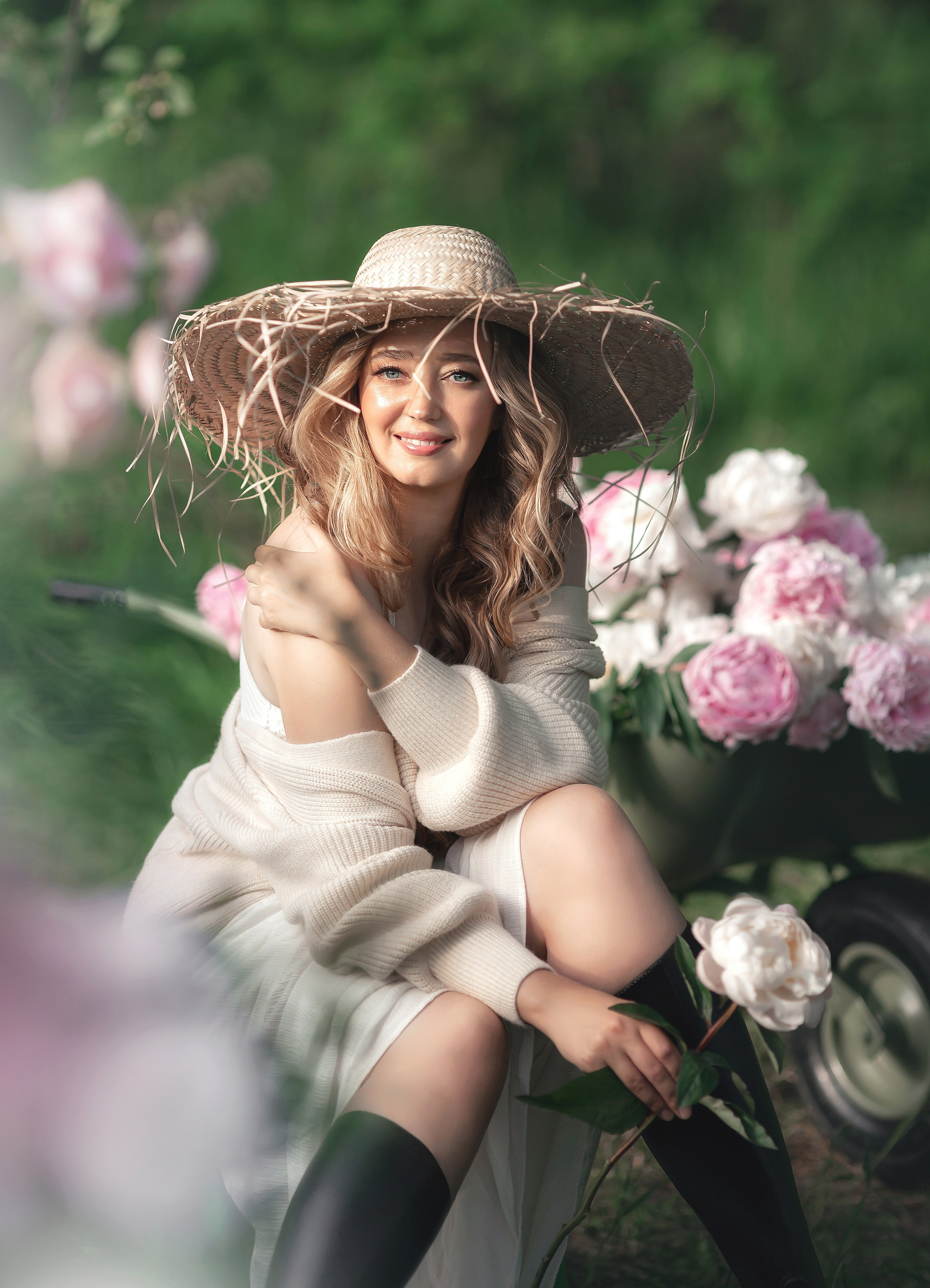 Фотопроект PEONY. Бусова Анастасия — фотограф беременности и женского портрета — Томск