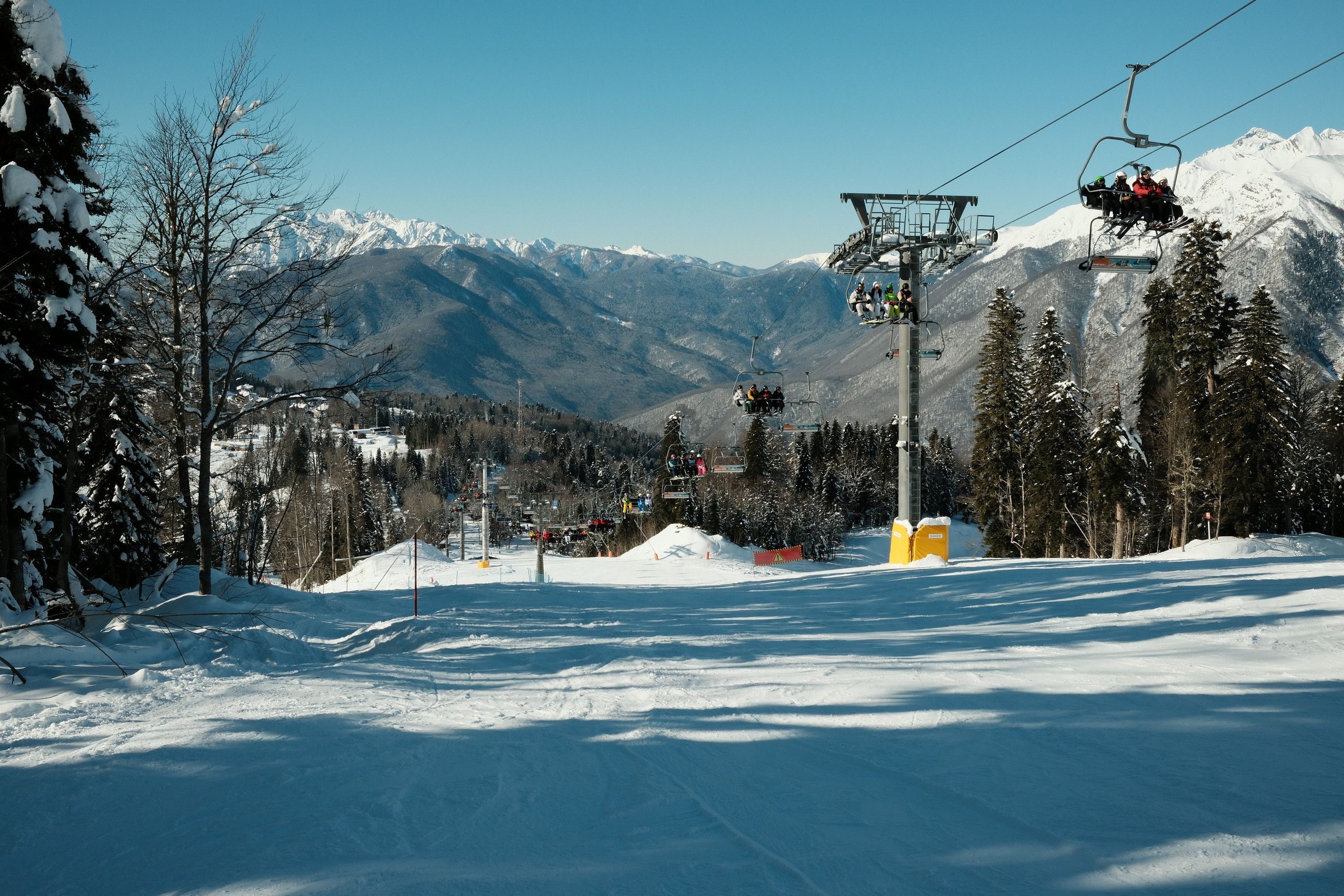 Горнолыжный курорт Газпром поляна. Лаура. Алексей Торопов фотограф