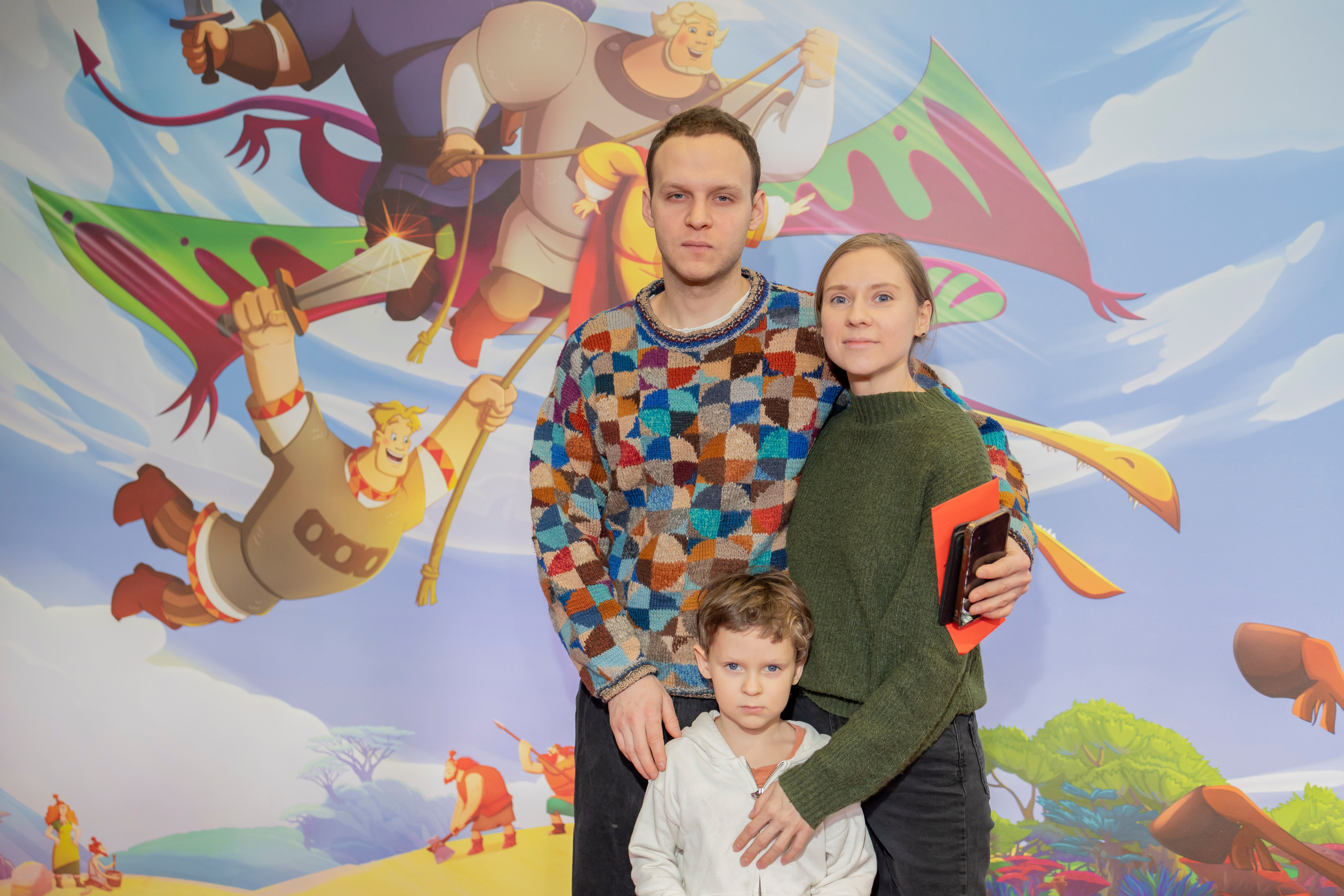 Премьера 3 богатыря. Репортажный, семейный и студийный фотограф в Москве Демин Алексей