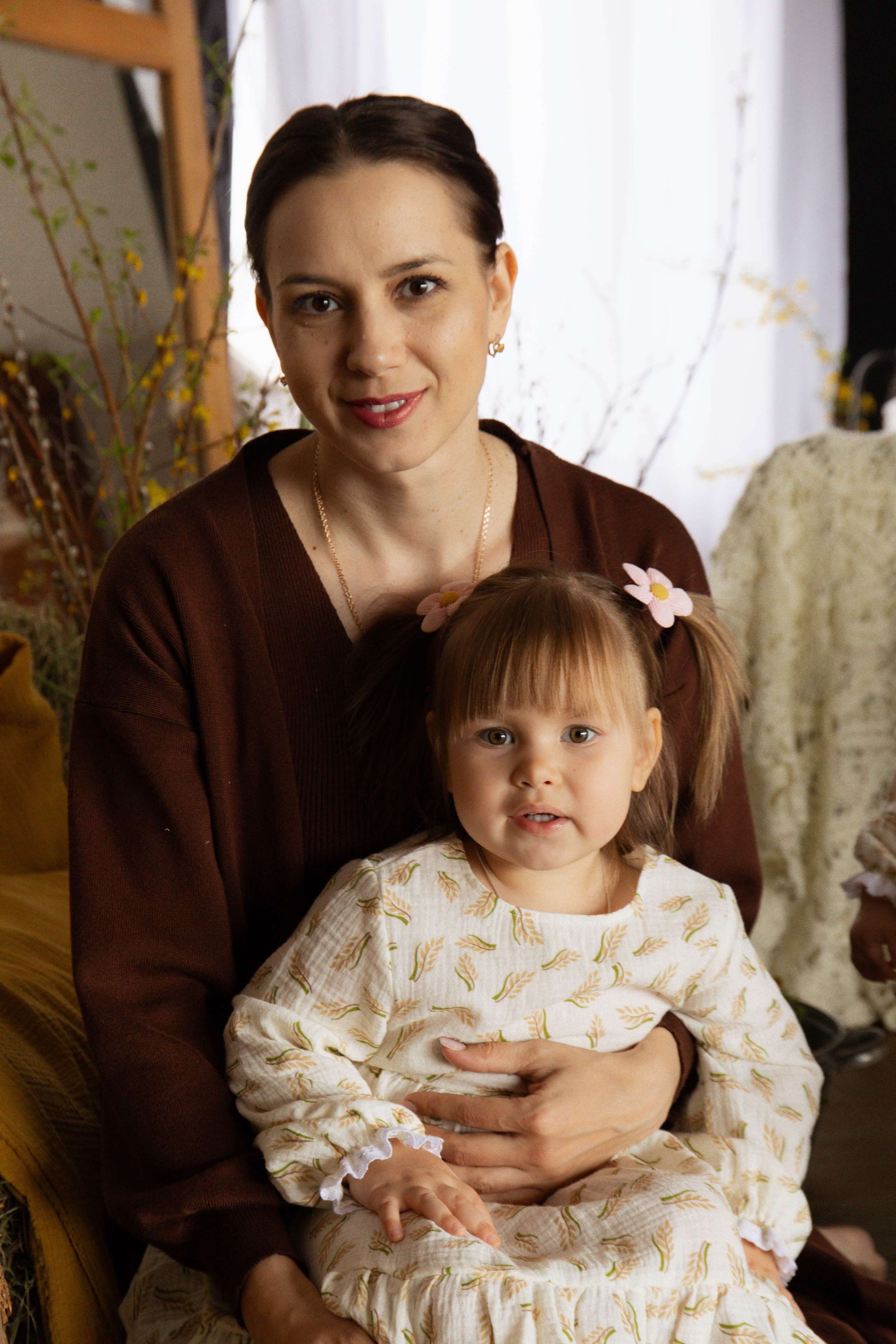 Марина с детками