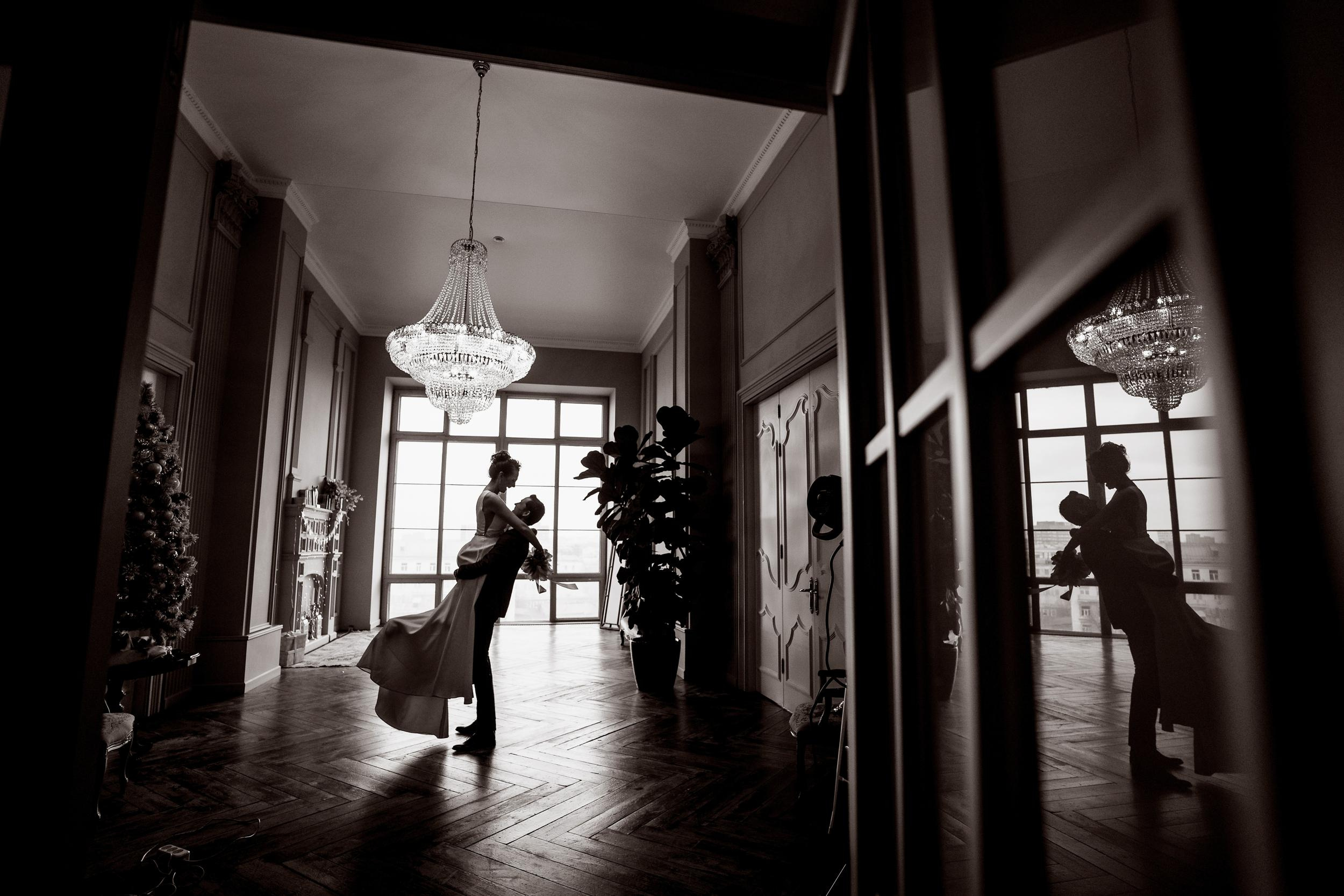 Фотостудия для свадебных фотографий NakedSky м. Электрозаводская Москва