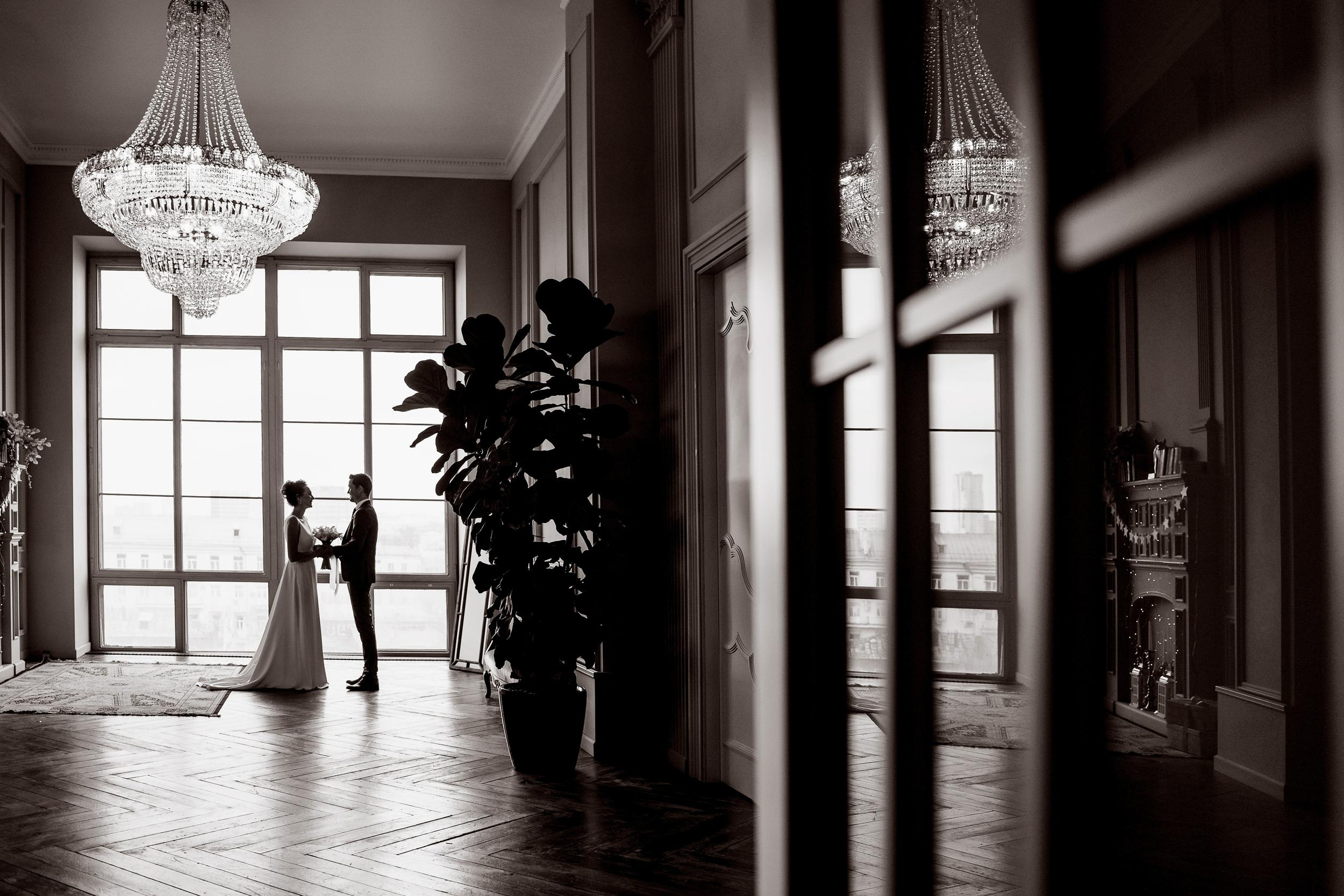 Фотостудия для свадебных фотографий NakedSky м. Электрозаводская Москва