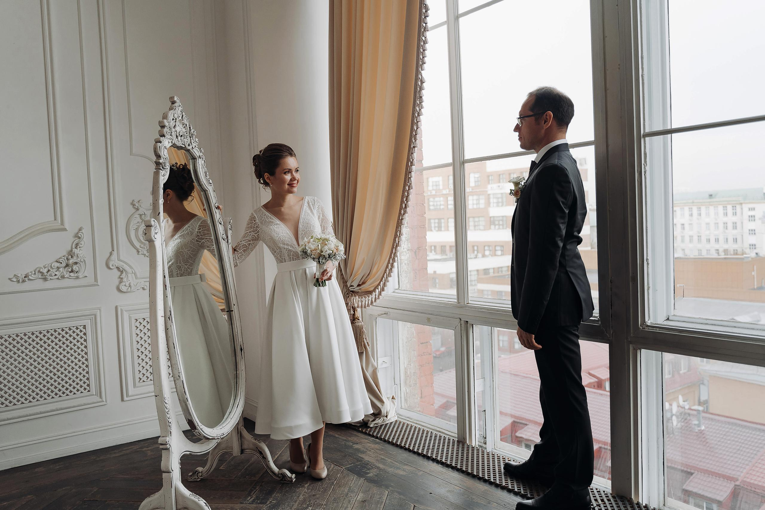 Фотостудия для свадебных фотографий NakedSky м. Электрозаводская Москва