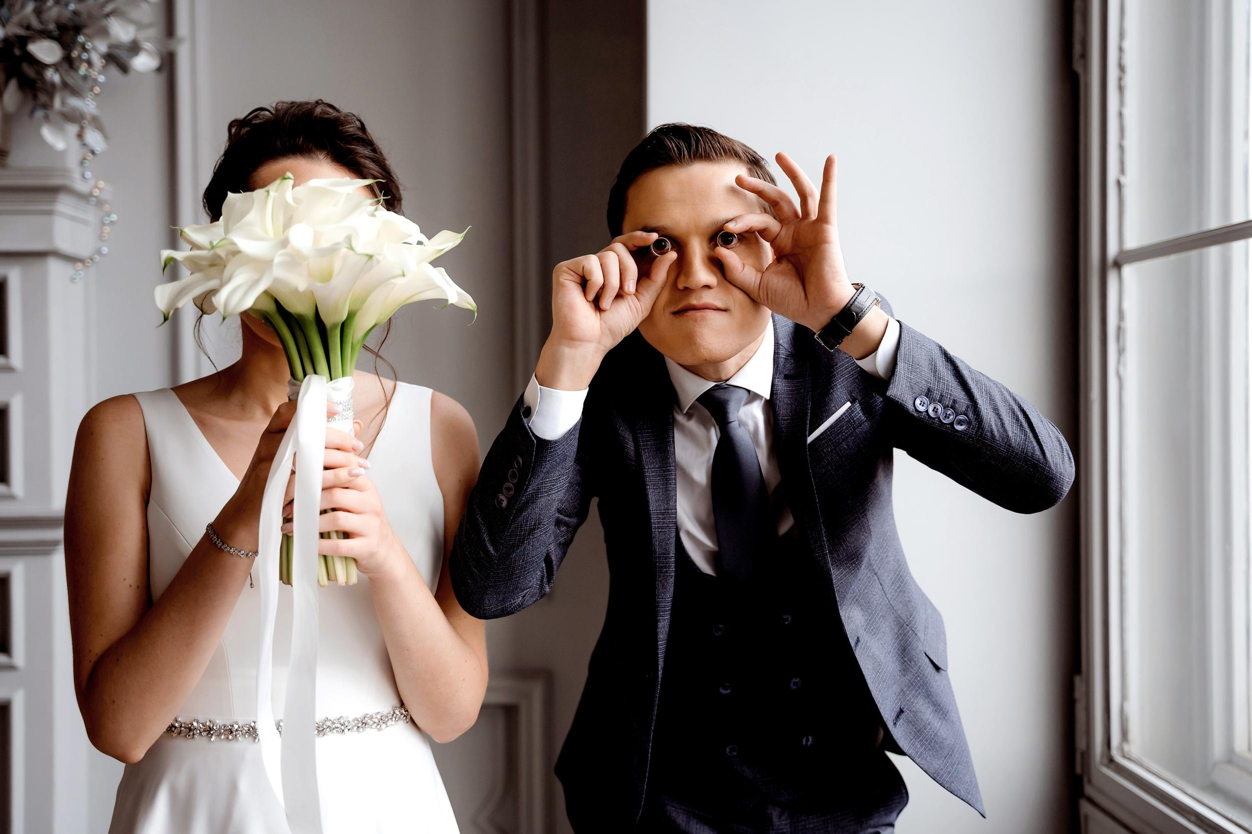 Фотостудия для свадебных фотографий NakedSky м. Электрозаводская Москва