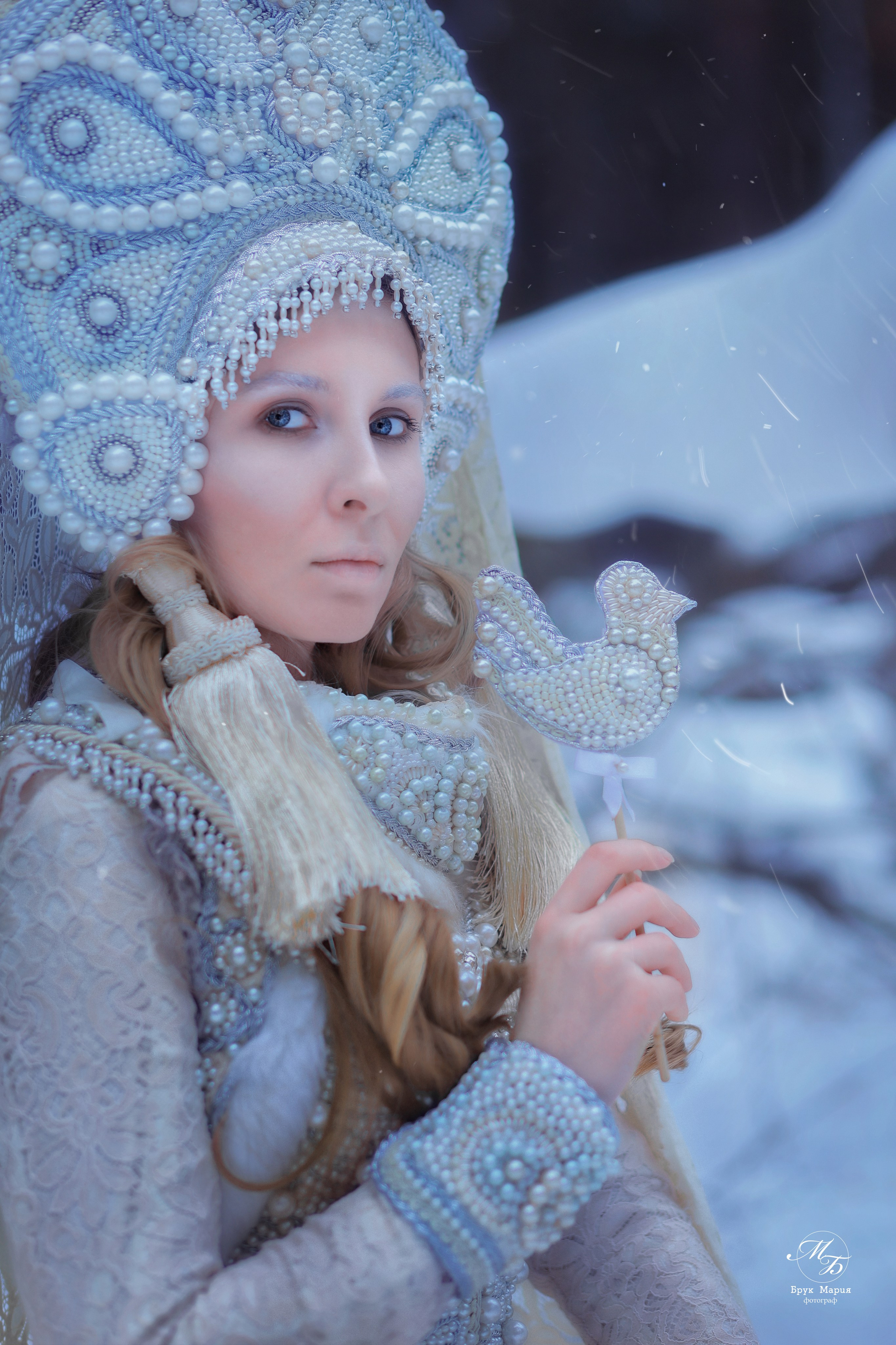 Снежная королева. Художественный фотограф в Екатеринбурге Брук Мария