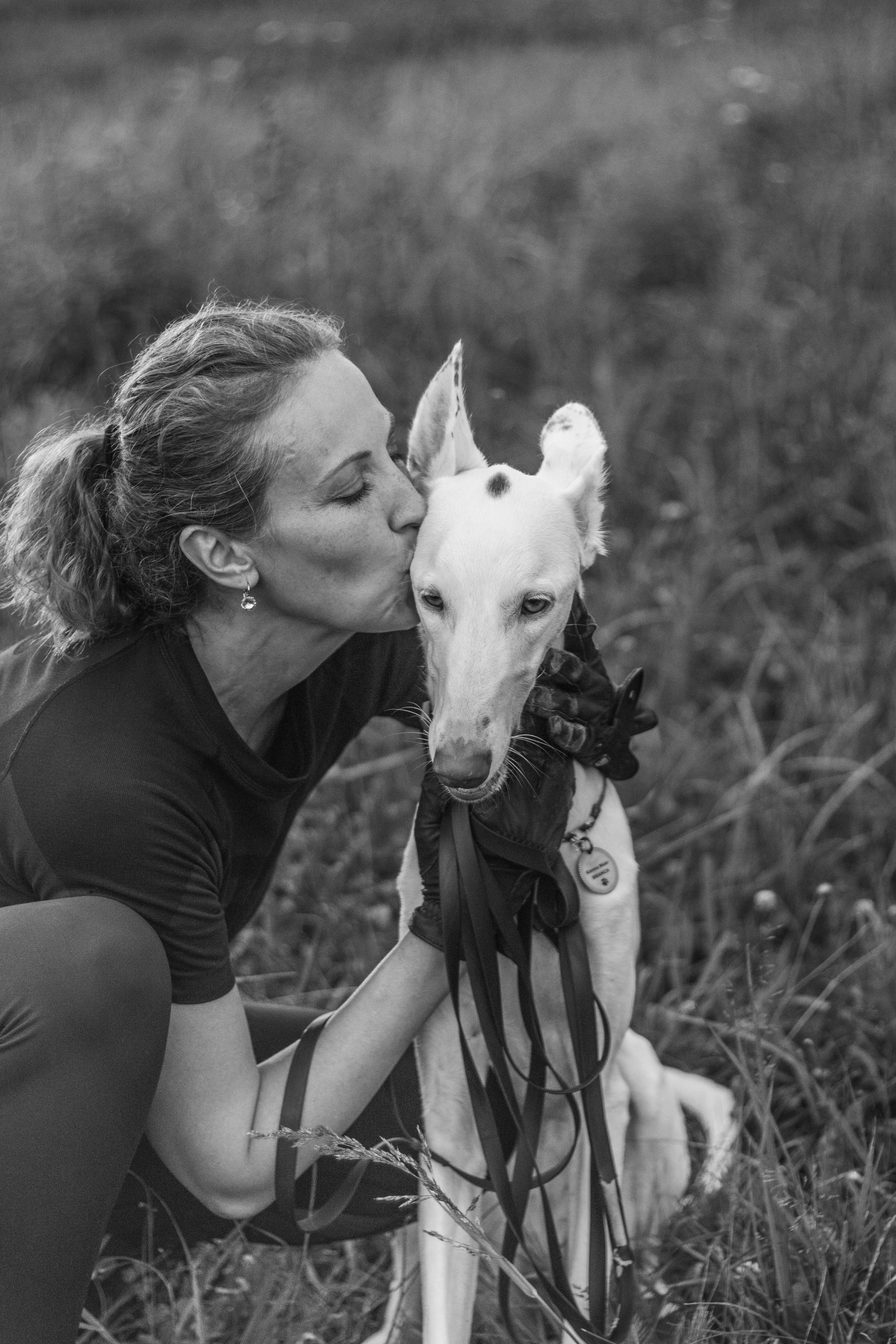 Елена и Бранка на закате. Фотограф Екатерина Попова |Семья и питомцы|НН и Дзержинск