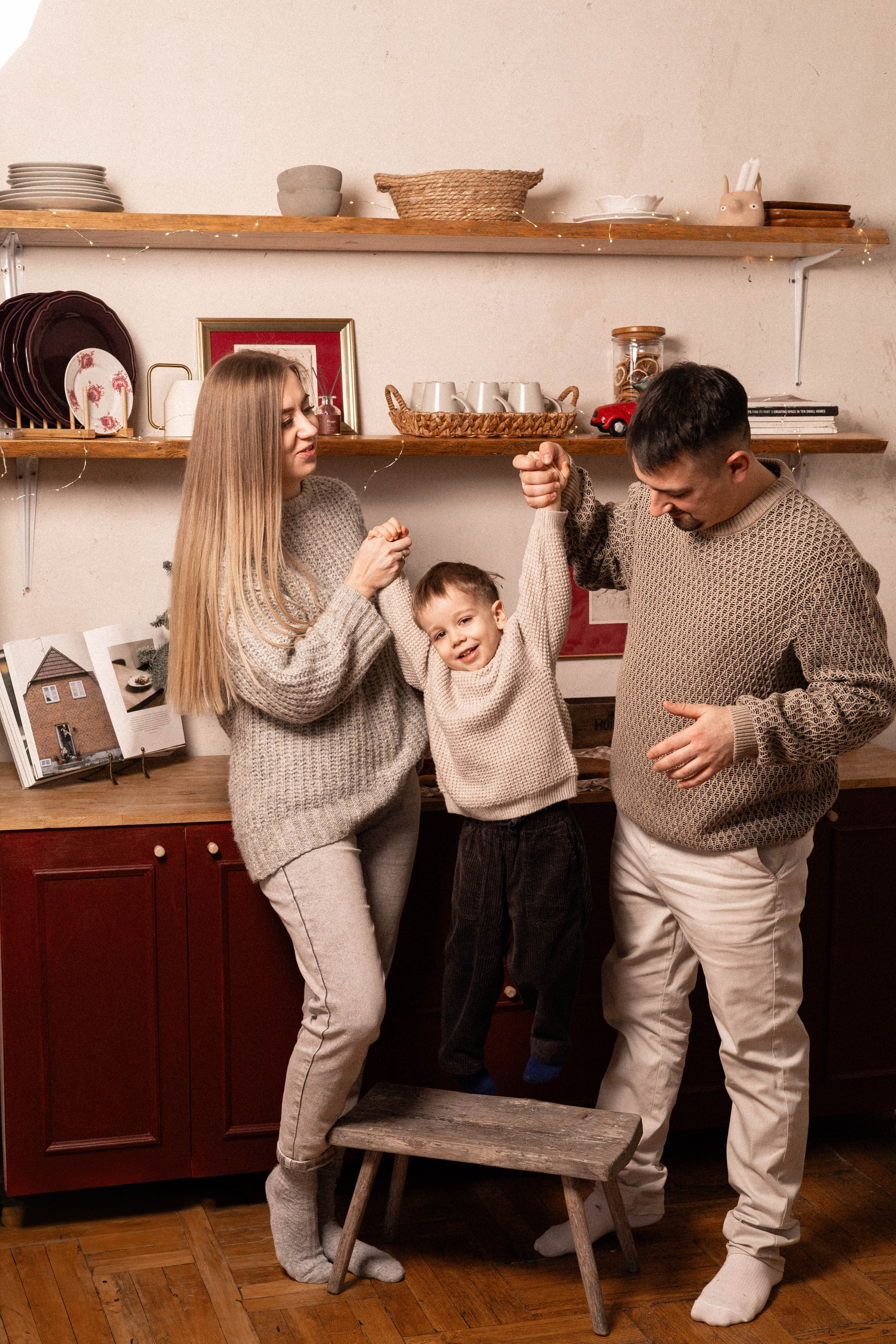 Рождественская семейная история. Свадебный и портретный фотограф Соломко Диана