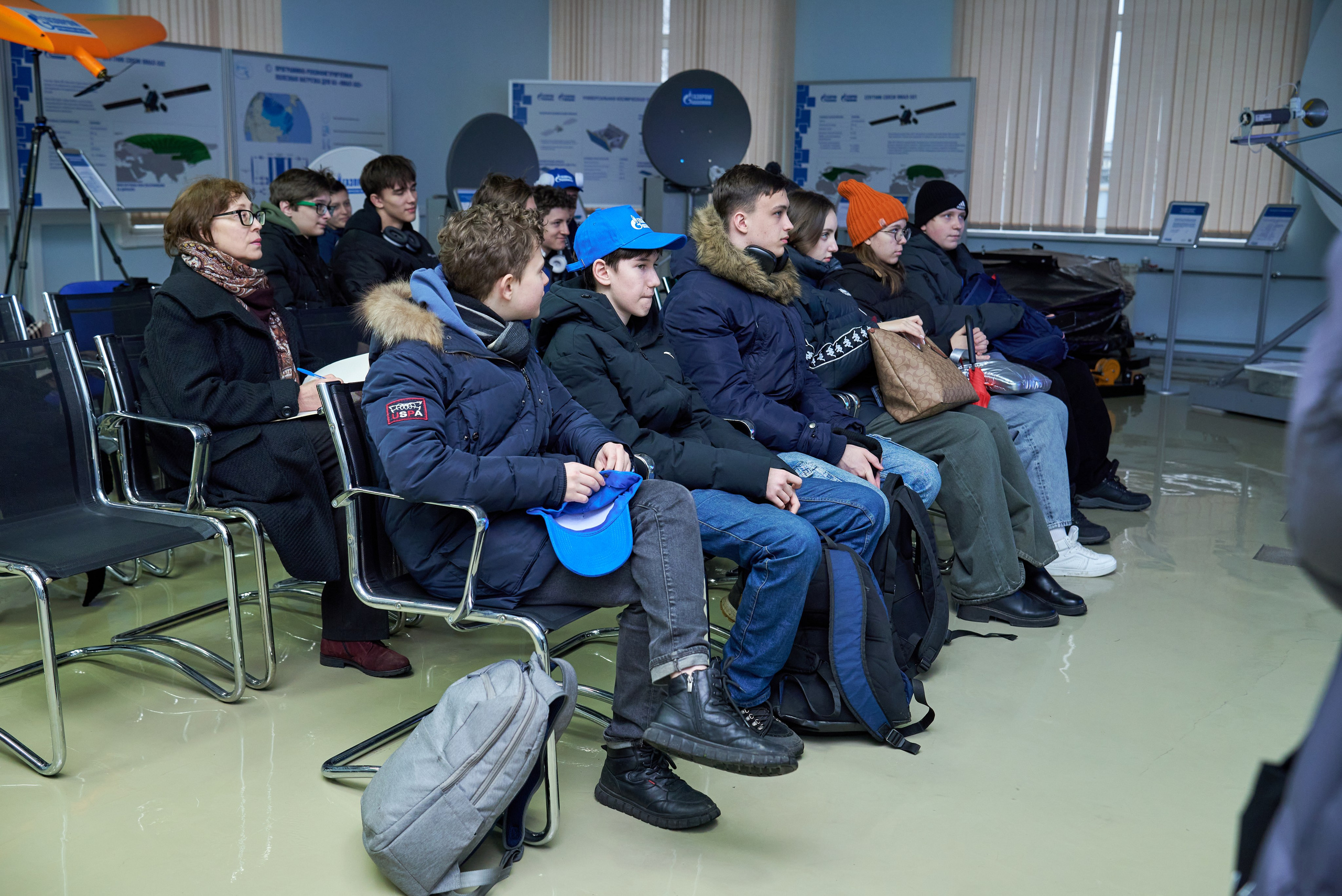 Экскурсия в «Газпром Космические системы». Фотограф Щёлково