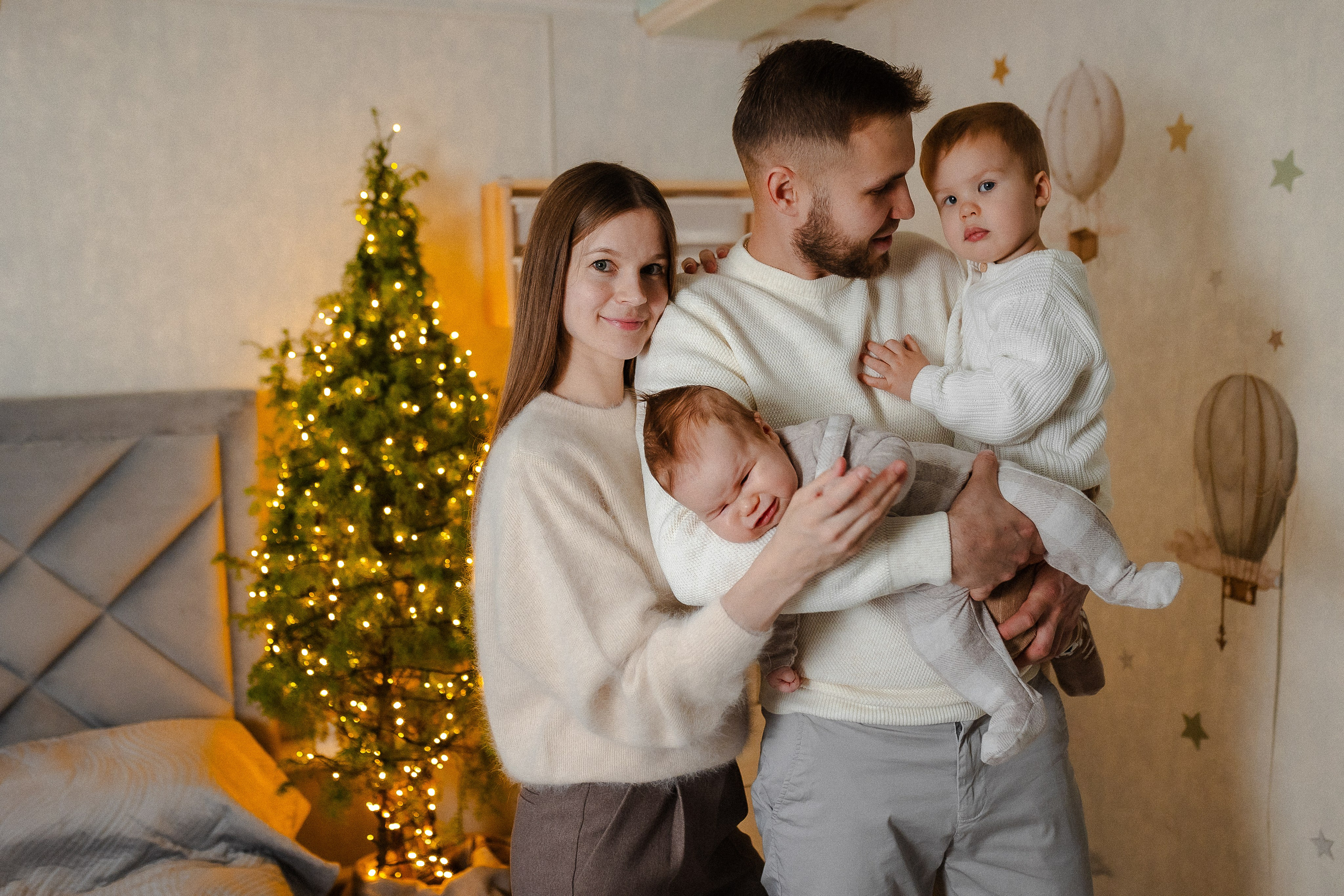 Первый Новый год. Семейный фотограф в Нижнем Новгороде Доронина Юлия