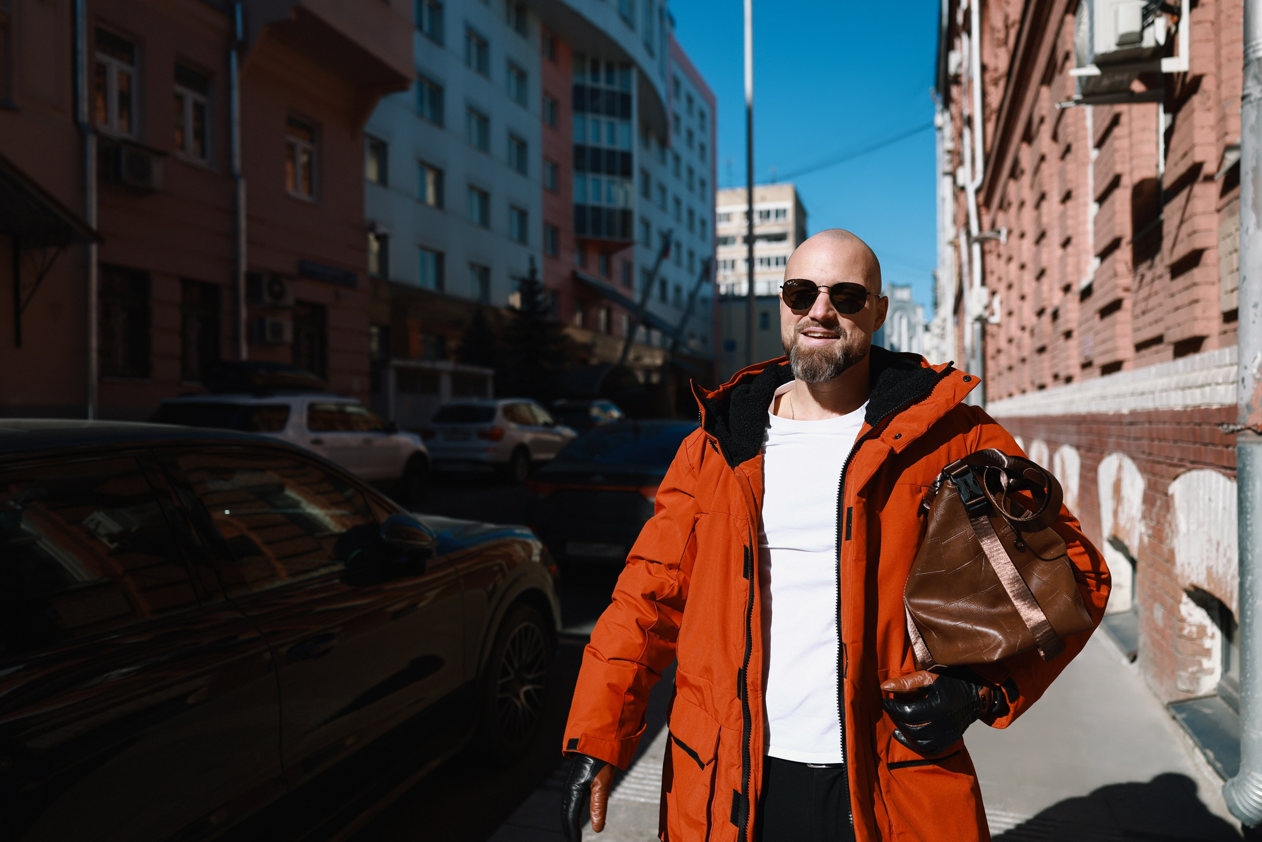 Прогулка после фотосессии в студии, г. Москва. Фотограф в Туле — Борисов Николай