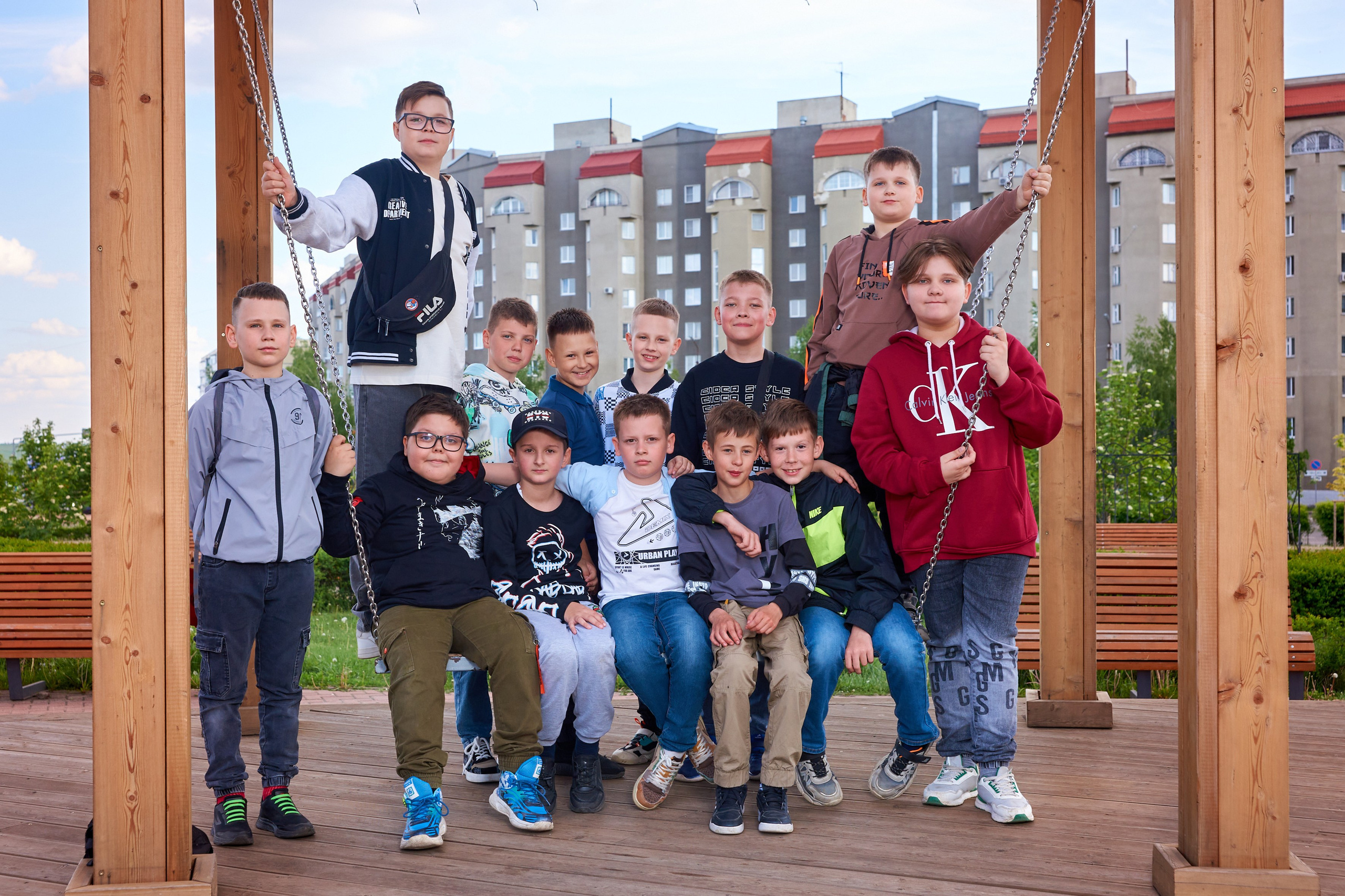 Съёмка в парке весной. 4 класс. 2024. Childrenfoto.ru