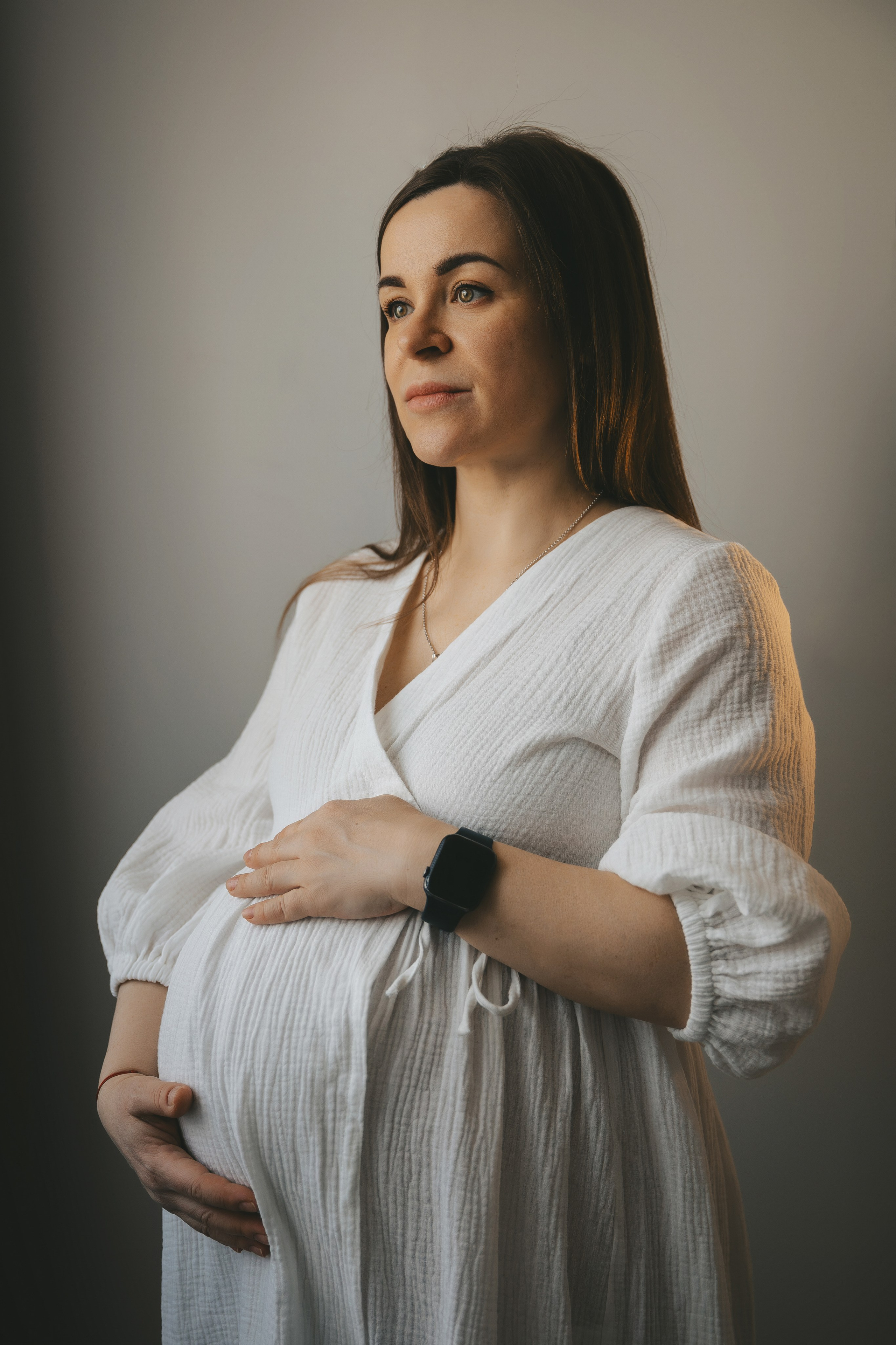 Фотосессия беременности дома с семьей. Семейный и женский фотограф в Москве Надежда Воробьева