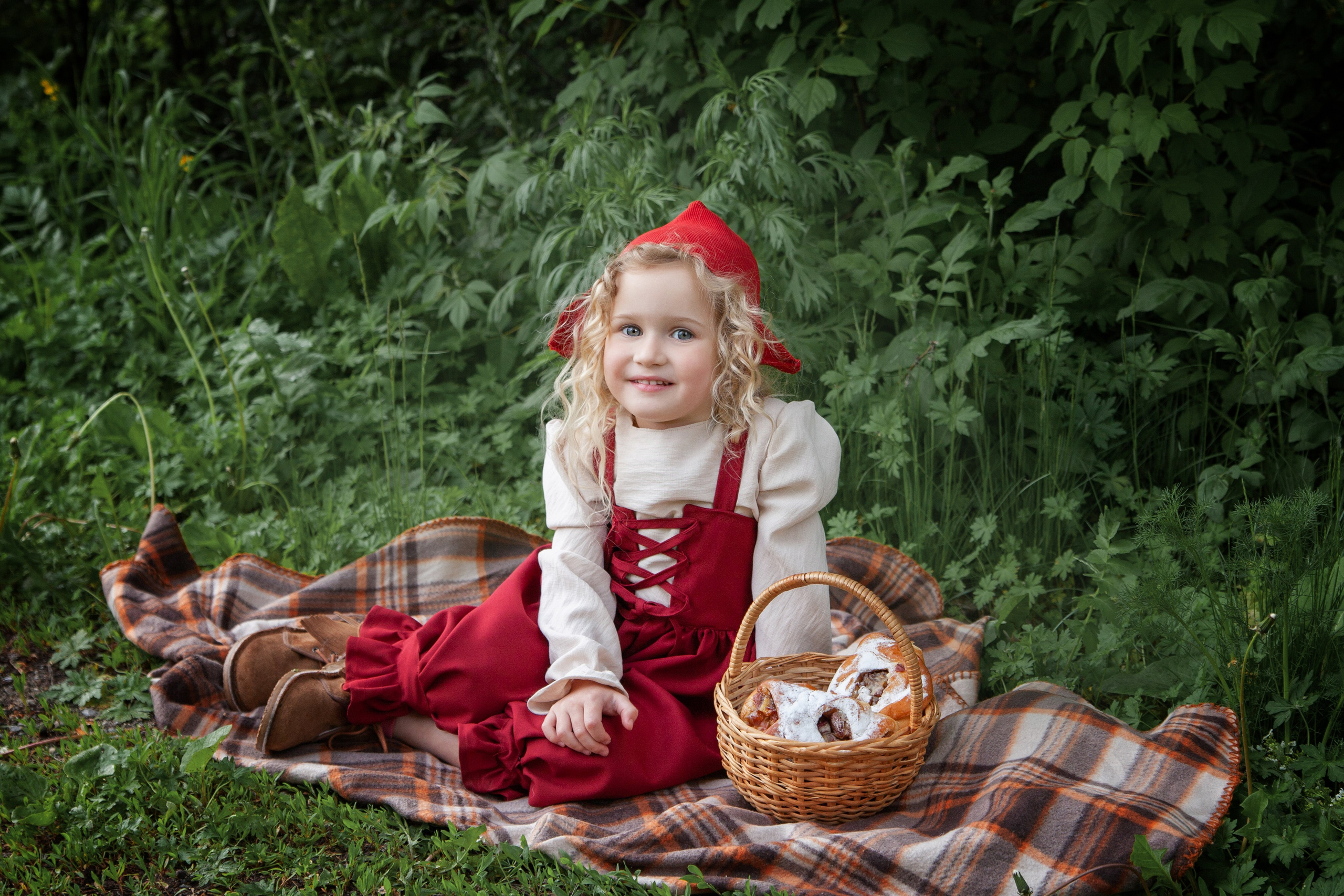 Красная шапочка. Детский и семейный фотограф в Бердске и Новосибирске Дарья Гребнева