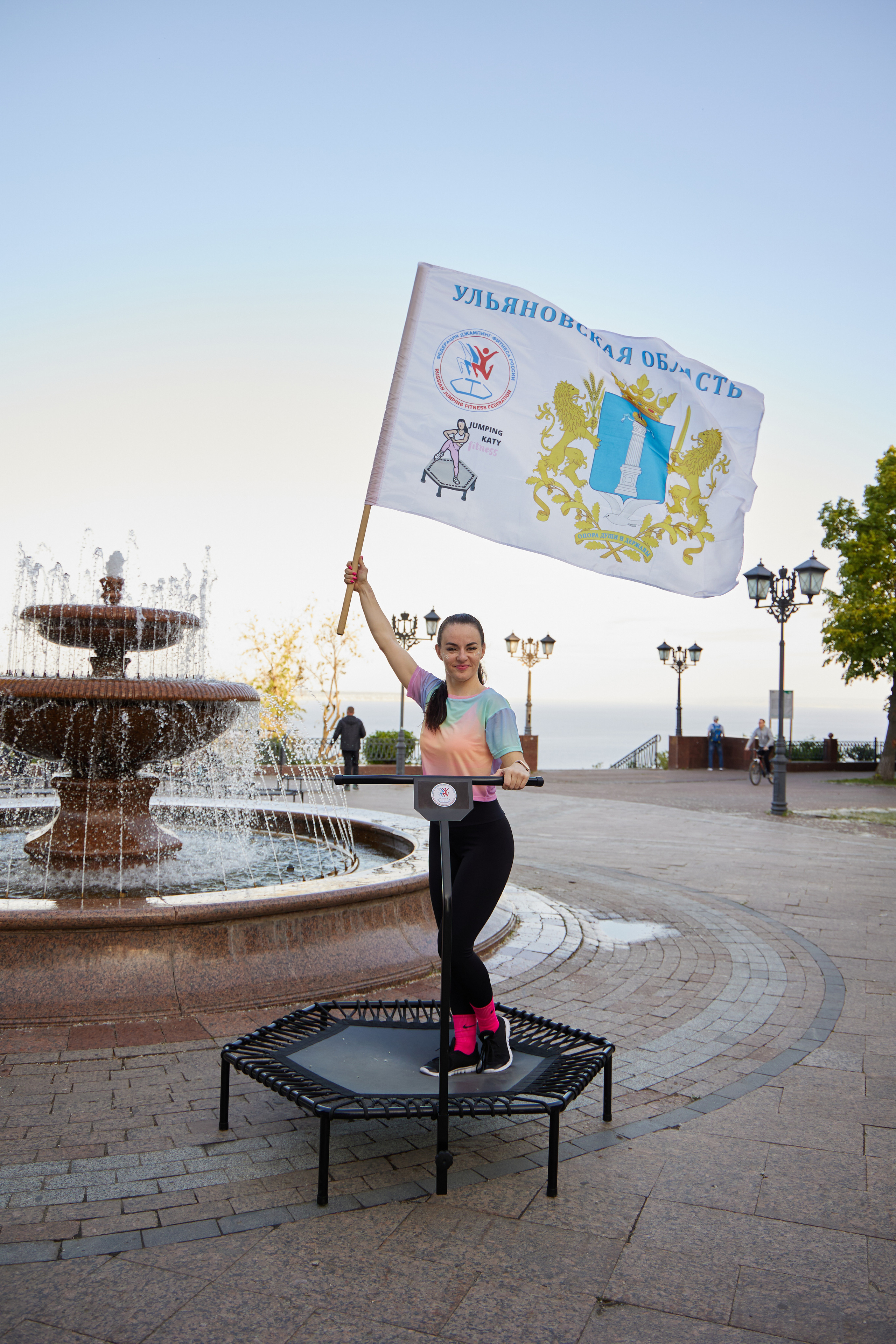 Спортивное занятие-джампинг. Фотограф в Ульяновске Оксана Васильева