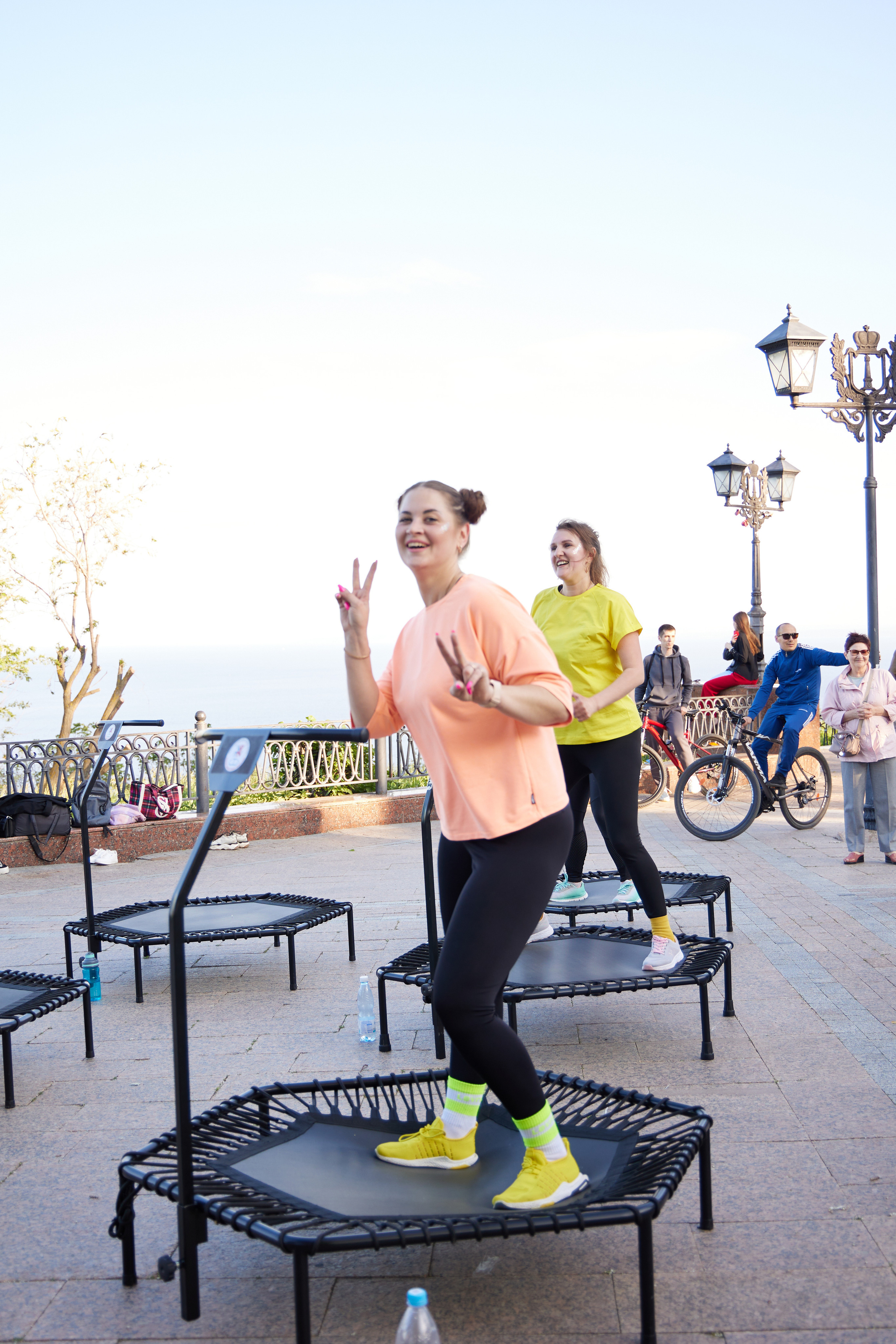 Спортивное занятие-джампинг. Фотограф в Ульяновске Оксана Васильева