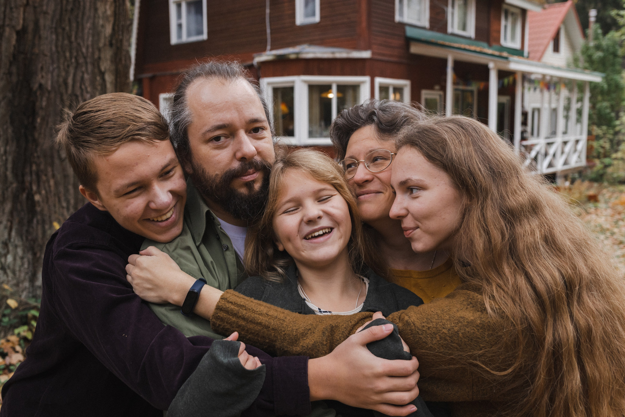 Five o'clock (история большой семьи). Семейный фотограф в Москве