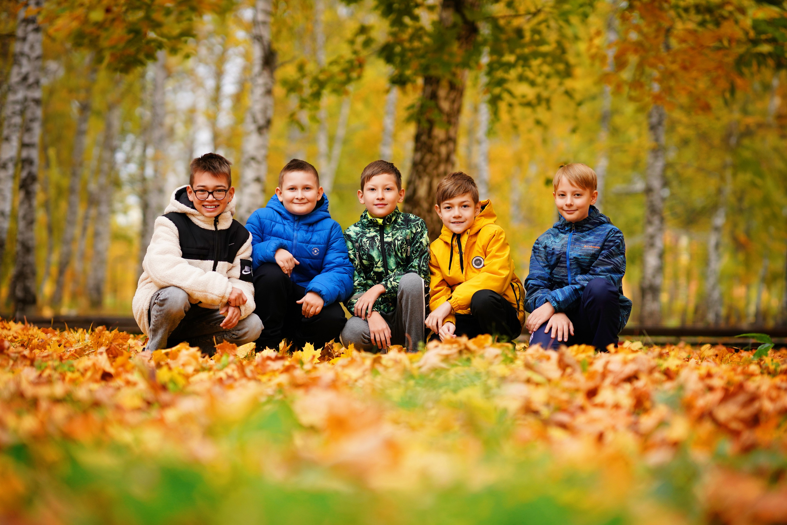Осень 4 класс. Выпускные альбомы в Набережных Челнах