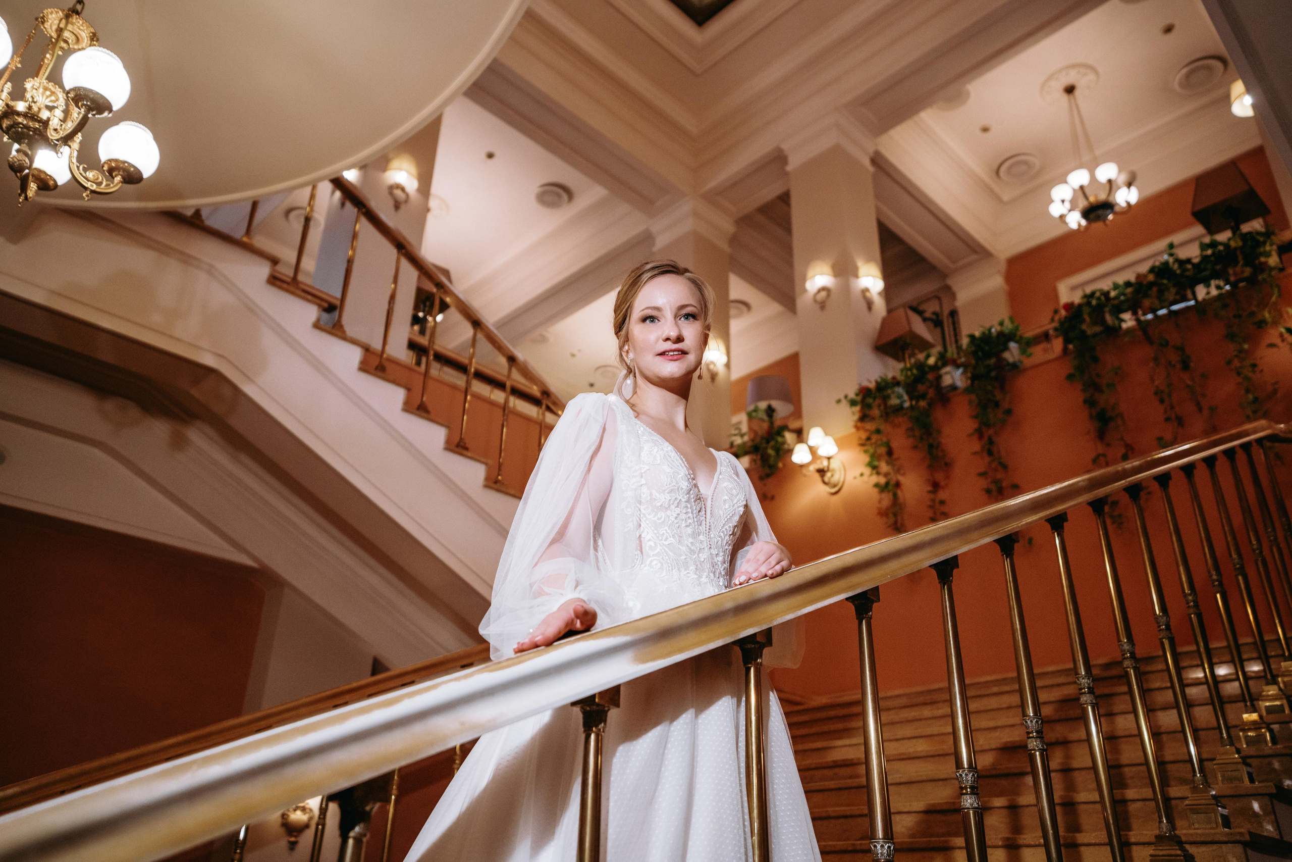 Свадебная фотосессия в ресторане Романтик (гостиница Украина)