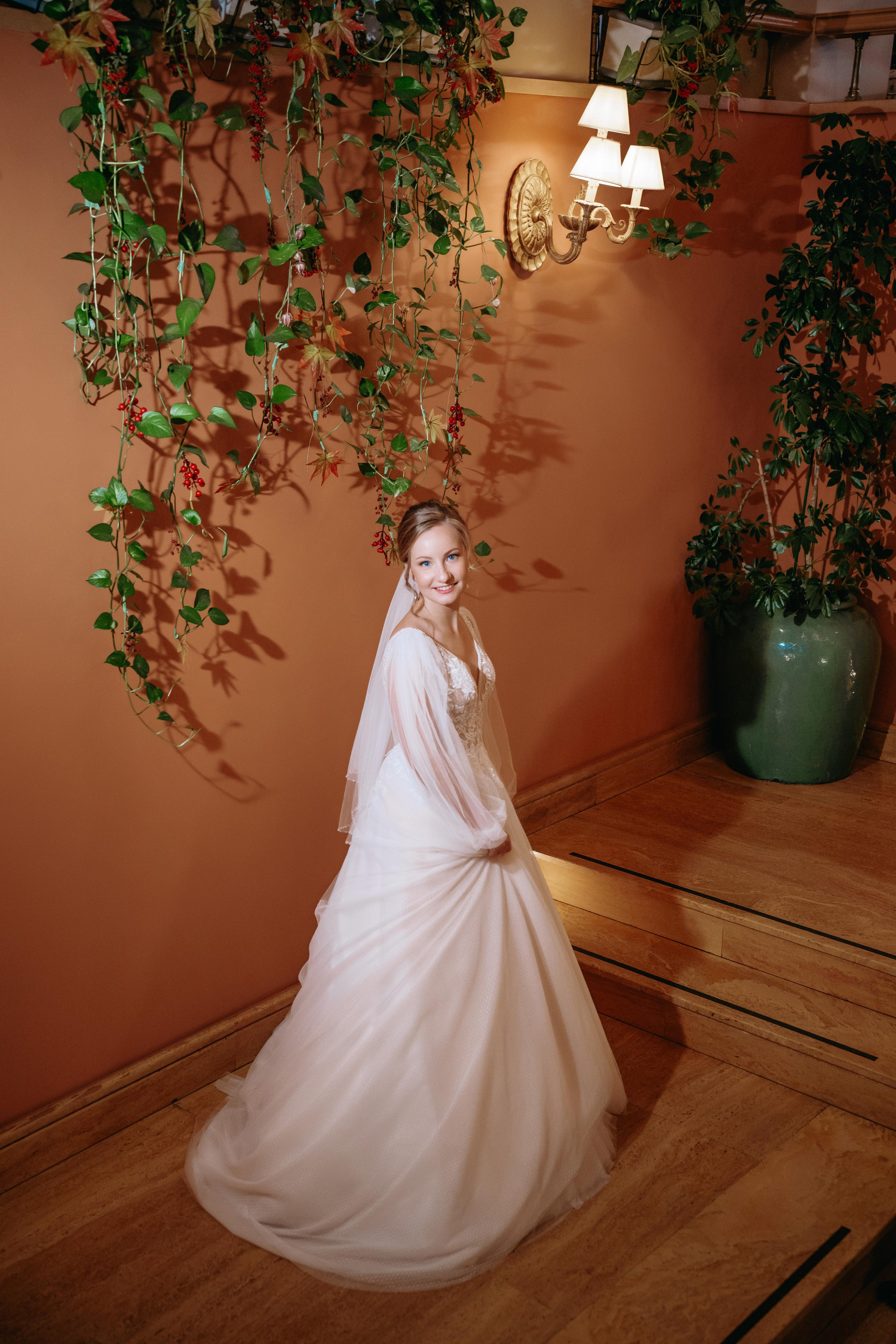 Свадебная фотосессия в ресторане Романтик (гостиница Украина)