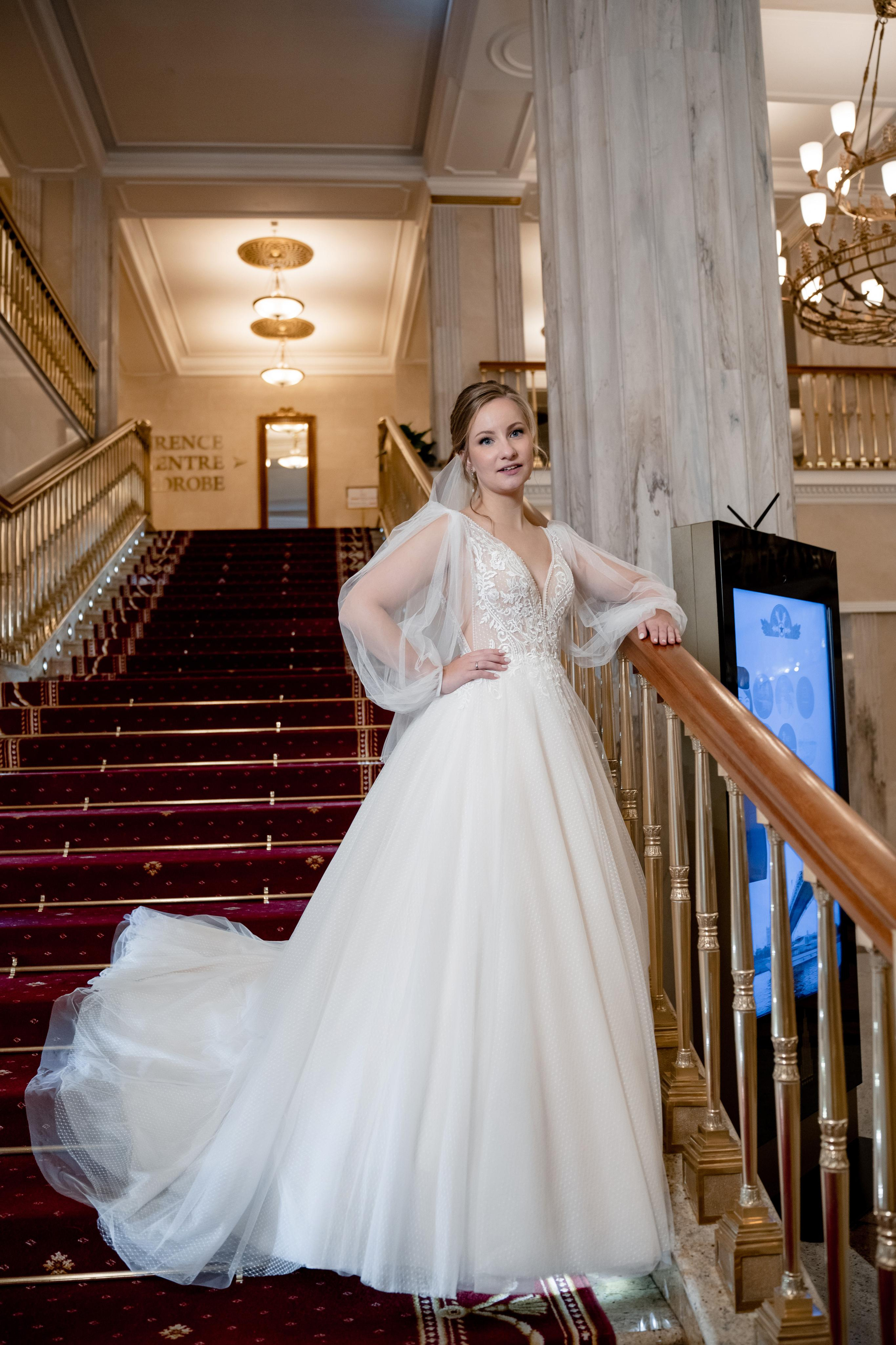 Свадебная фотосессия в ресторане Романтик (гостиница Украина)