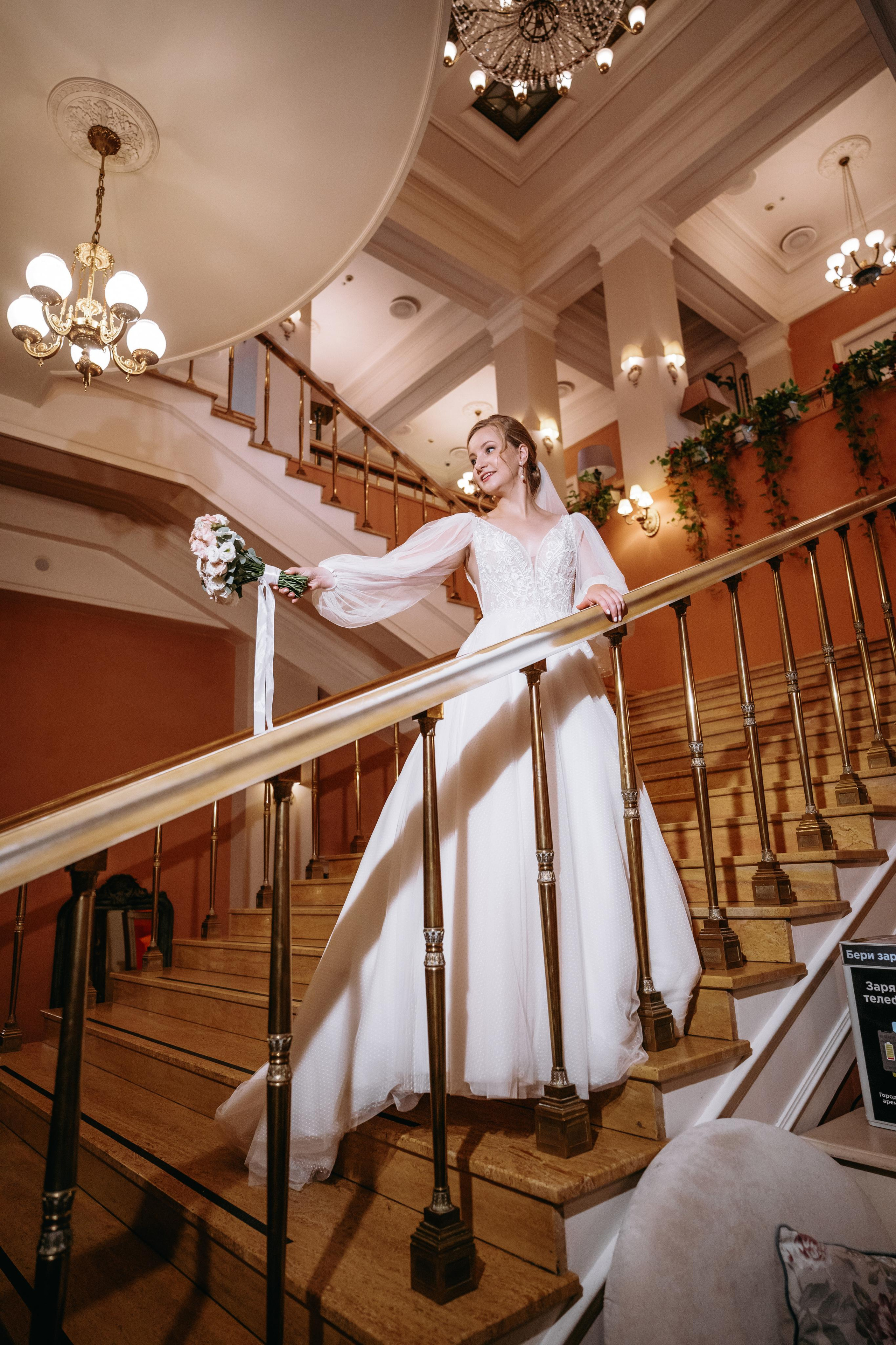 Свадебная фотосессия в ресторане Романтик (гостиница Украина)