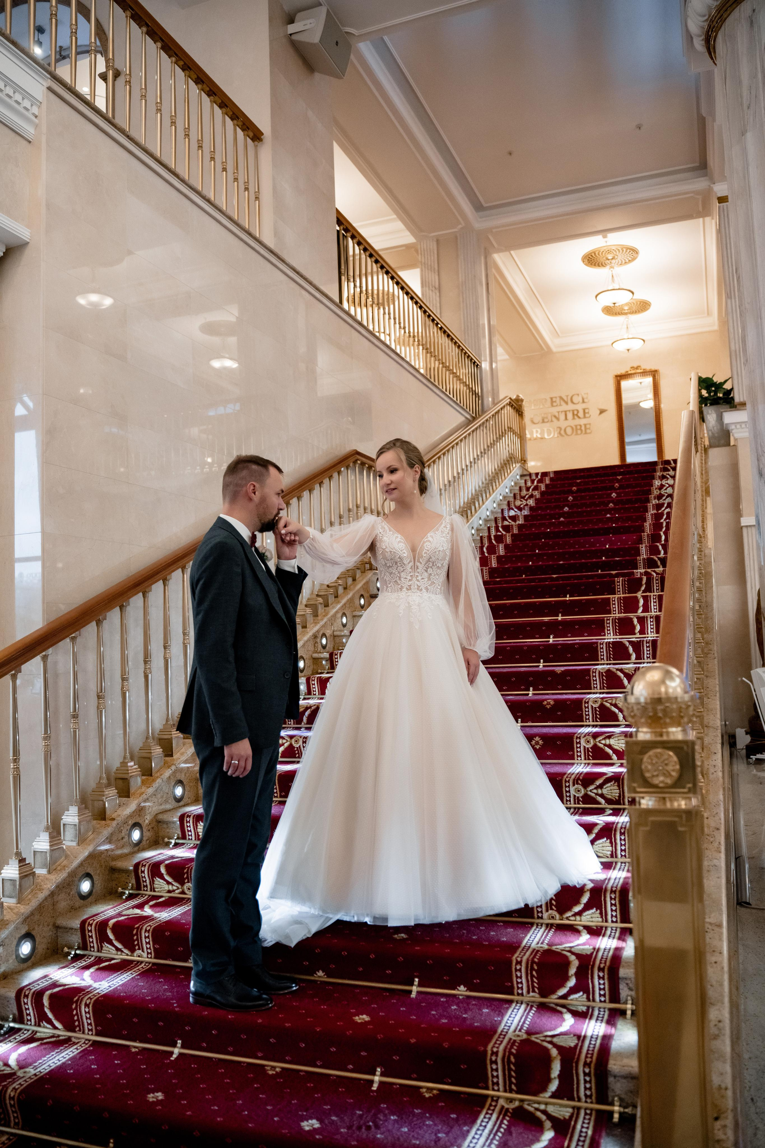 Свадебная фотосессия в ресторане Романтик (гостиница Украина)