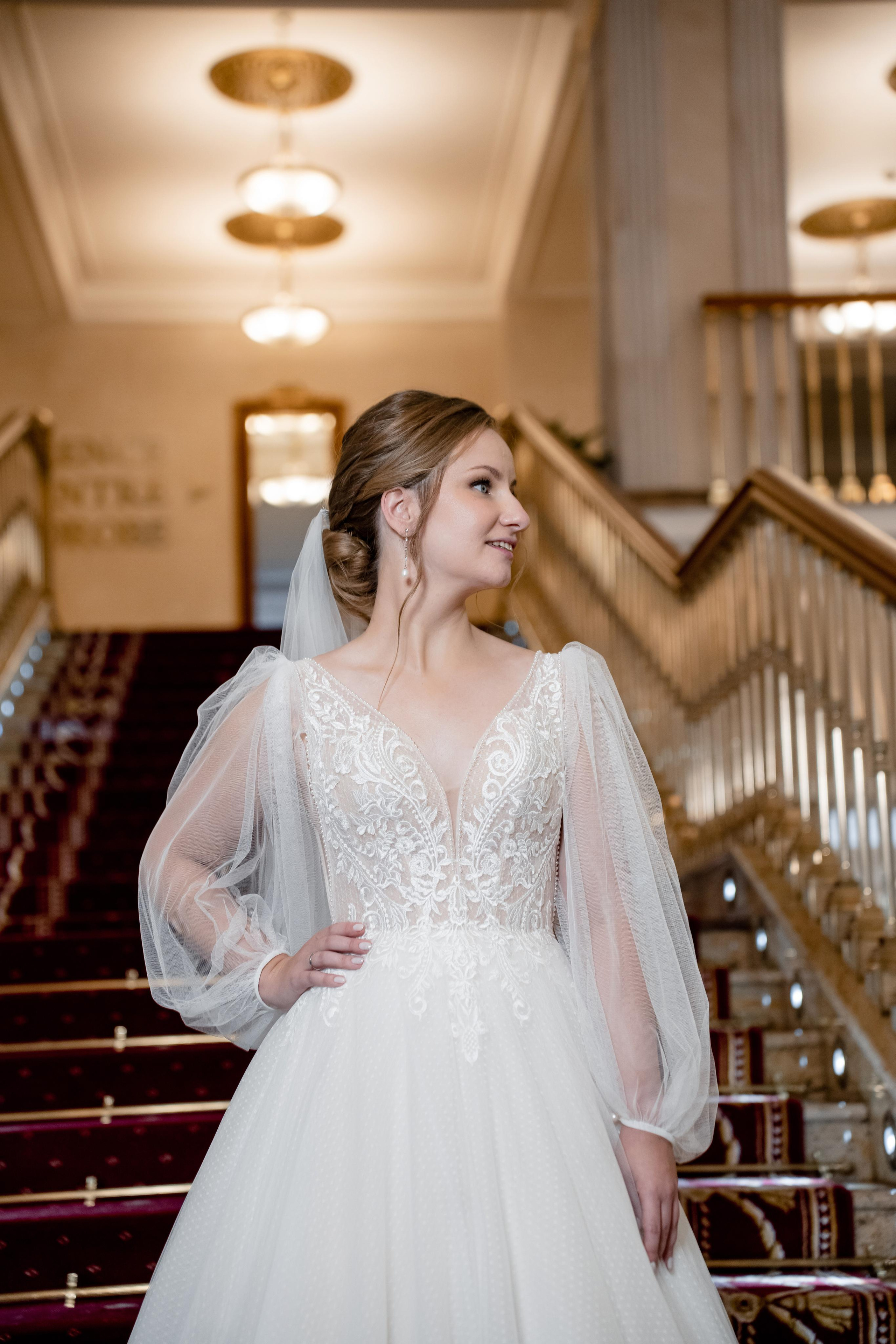 Свадебная фотосессия в ресторане Романтик (гостиница Украина)