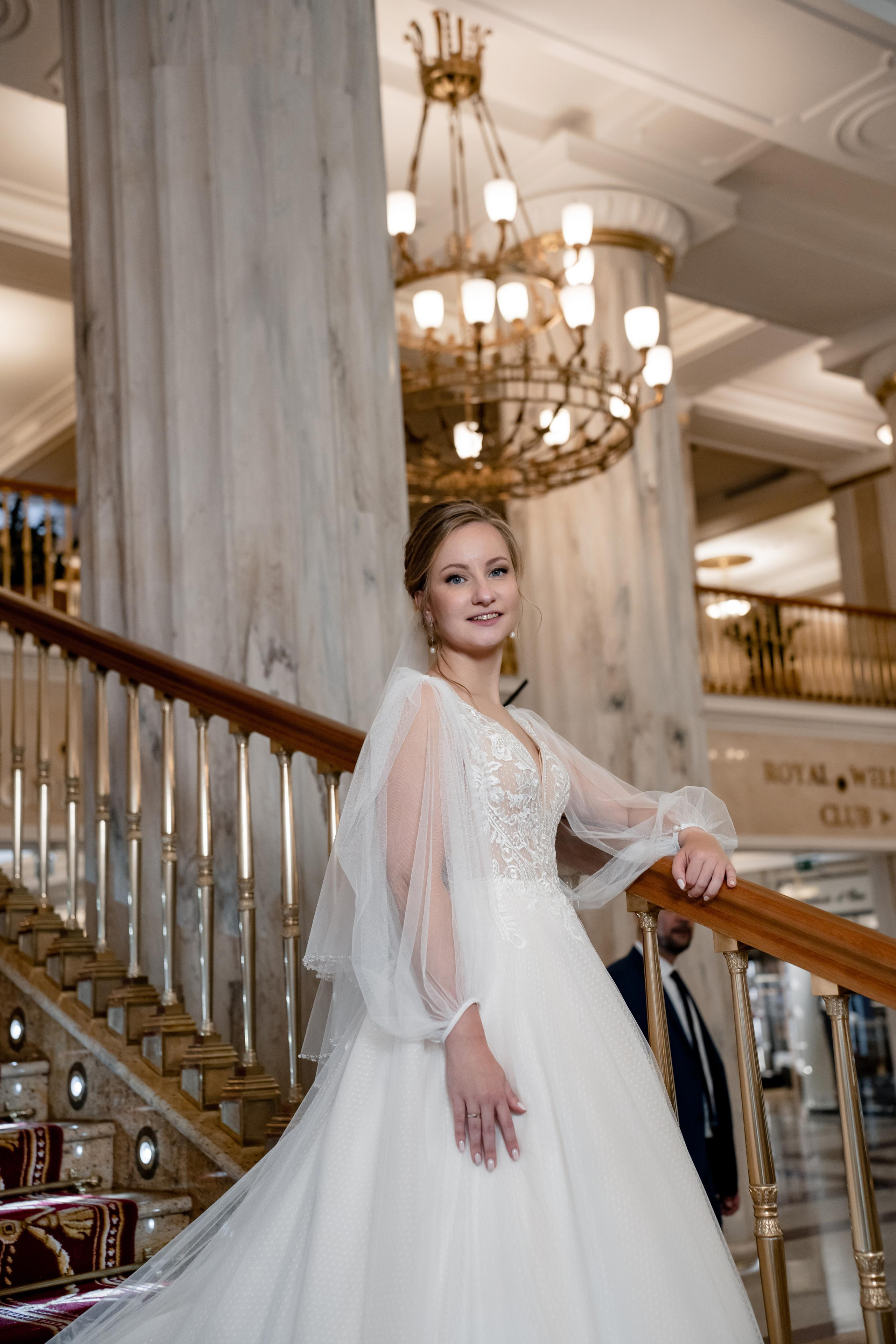 Свадебная фотосессия в ресторане Романтик (гостиница Украина)