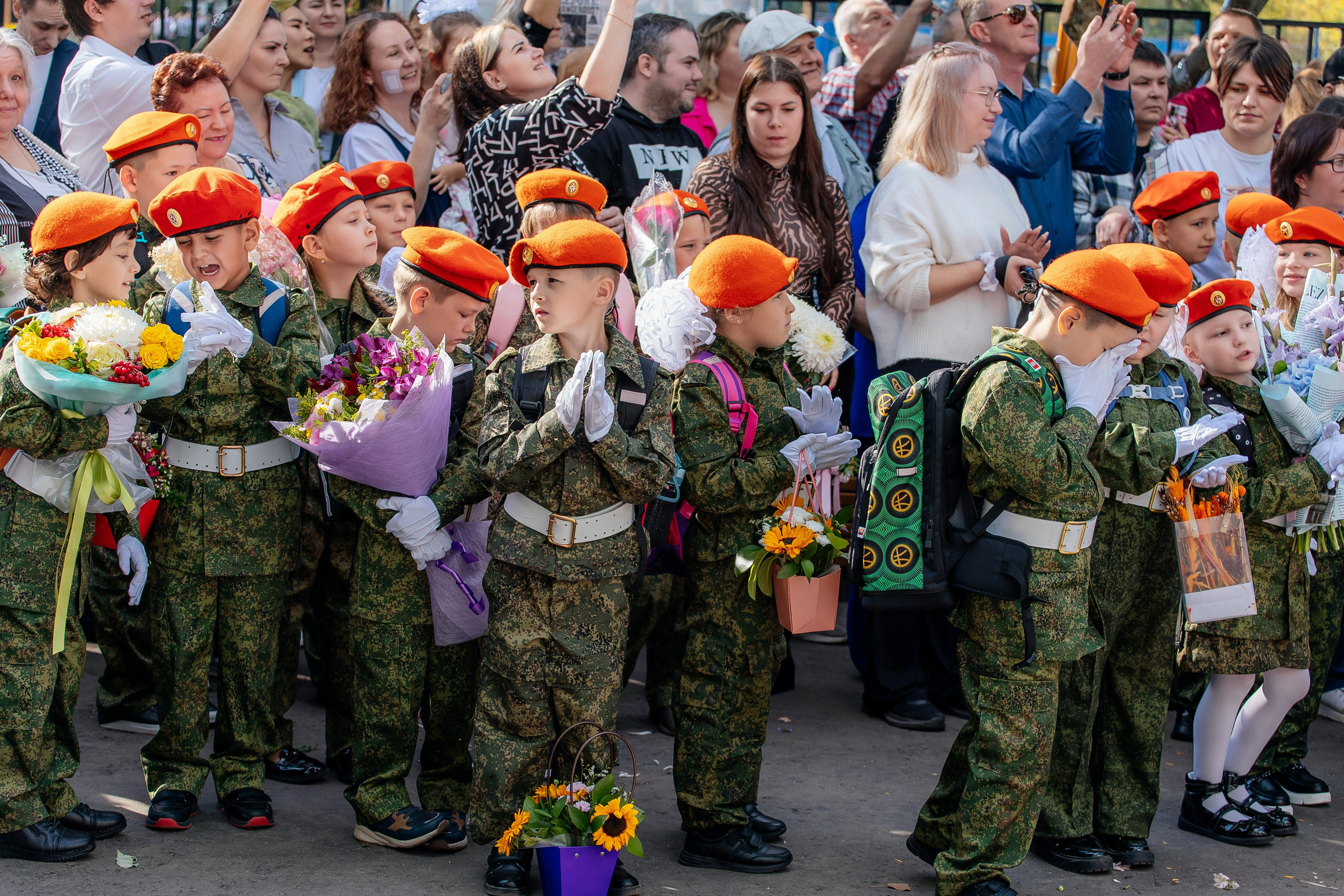 1-A класс 1 сентября. Семейный и детский фотограф в Москве Александра Мак