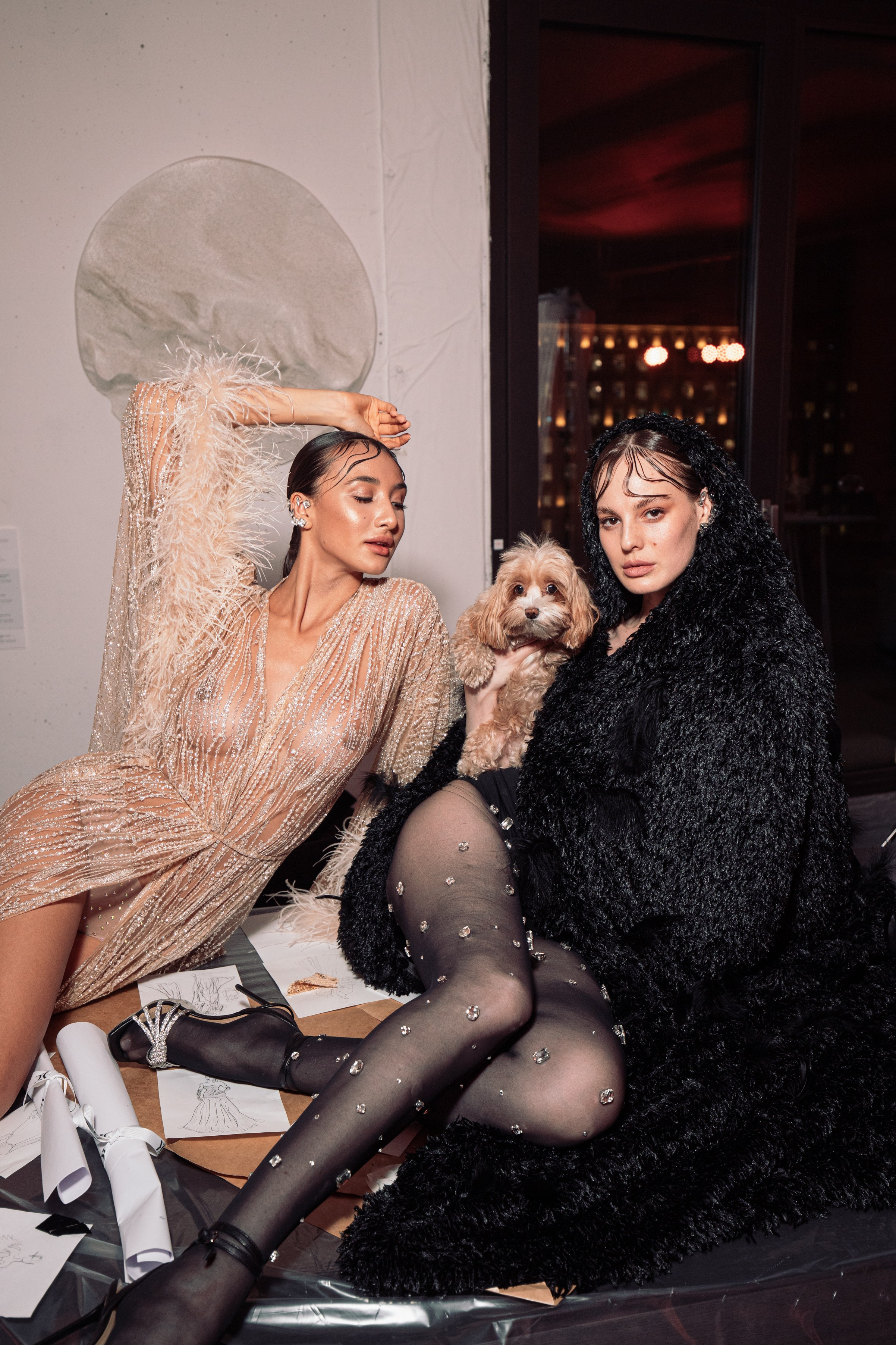 Fashion show Кати Дорогиной (Backstage). Репортажный и fashion фотограф в Москве Сергей Бардин