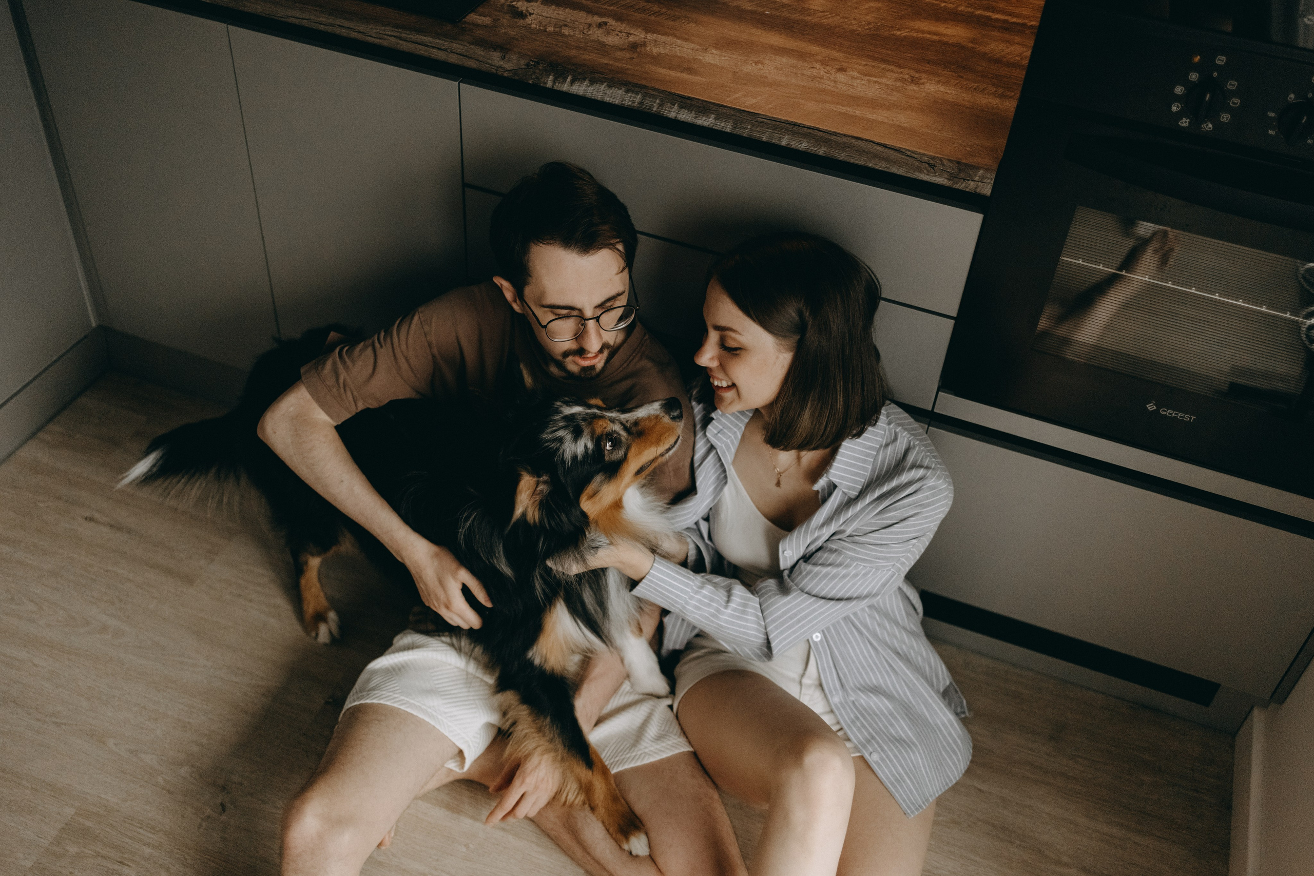 Настя, Никита и их Гром и Мяу. Фотограф — Анималист | Санкт-Петербург