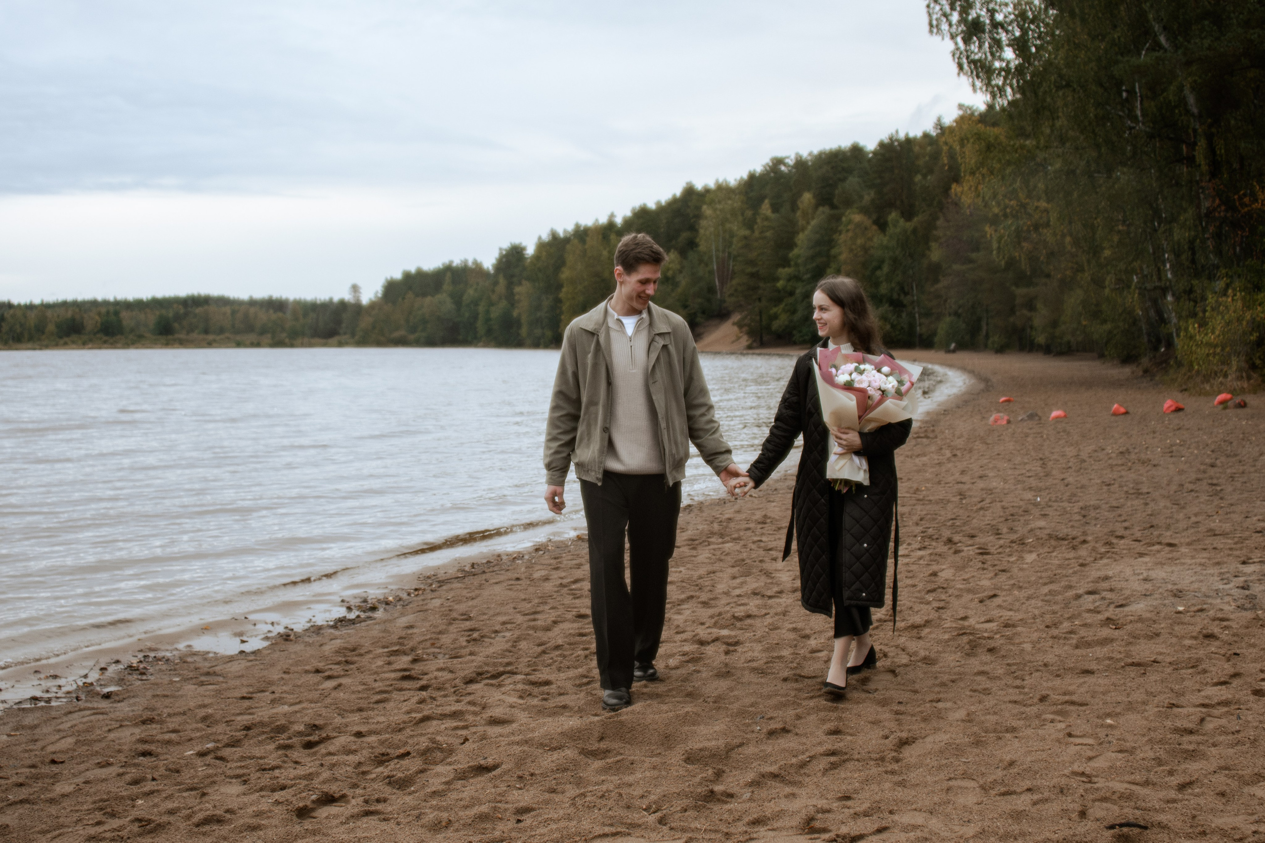 Love story у озера. Фотограф в Санкт-Петербурге Ксения Яковчук