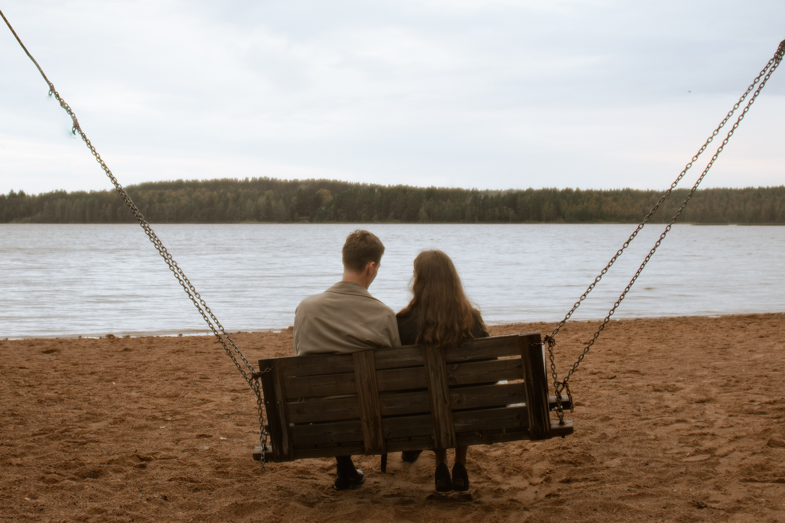 Love story у озера. Фотограф в Санкт-Петербурге Ксения Яковчук
