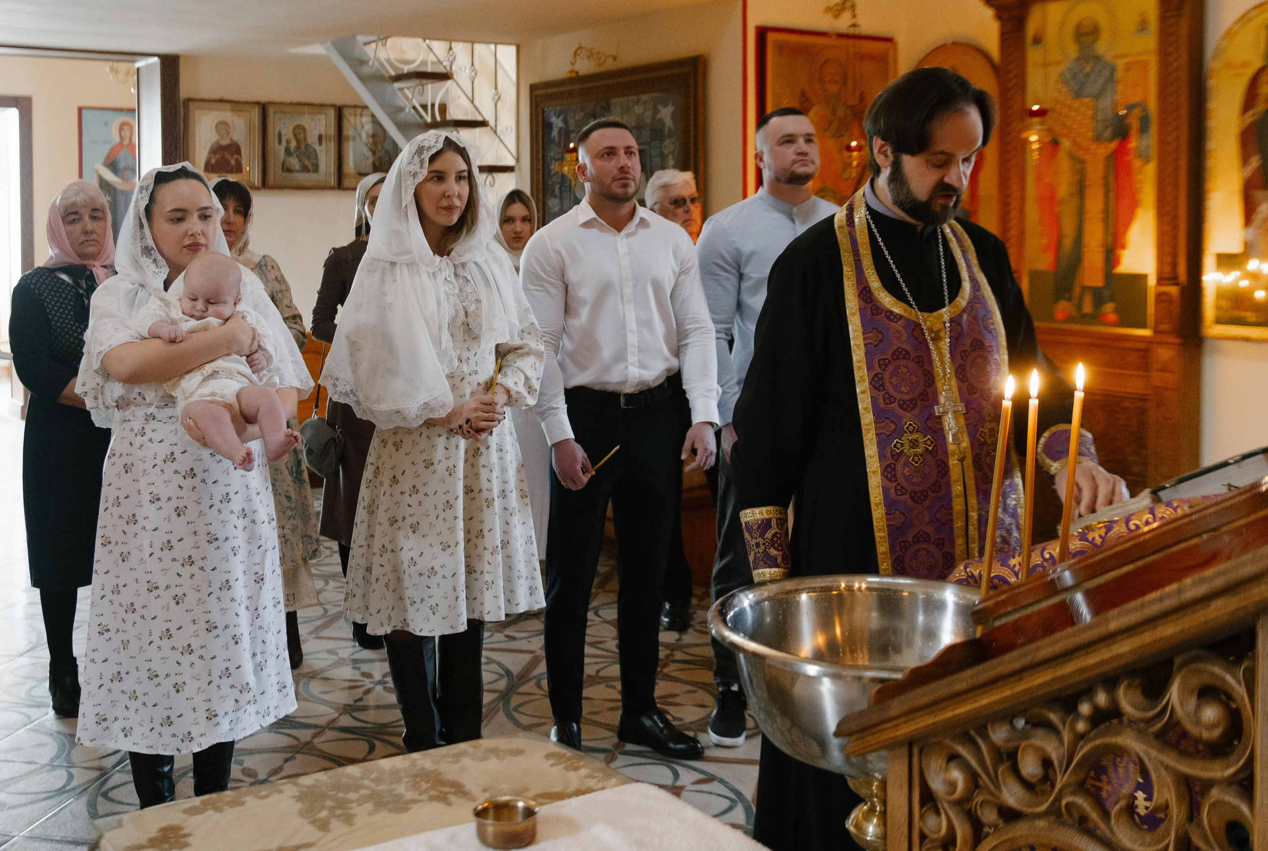 Крещение Марка. Свадебный и семейный фотограф в Таганроге и Ростове Руднева Анастасия