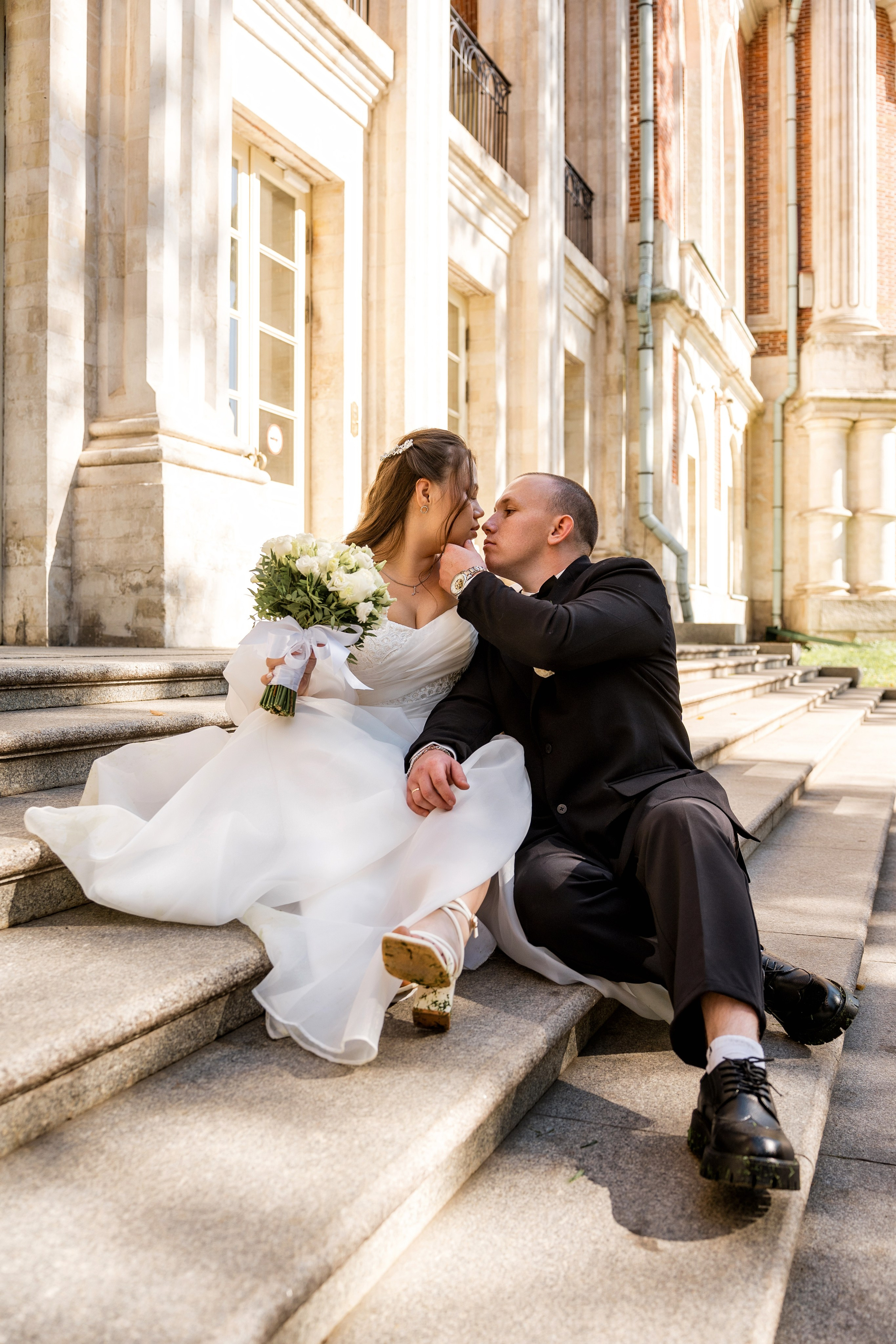 Елизавета и Артем. ЗАГС и прогулка. Фотограф и видеограф в Москве и Московской области Мария Вишня