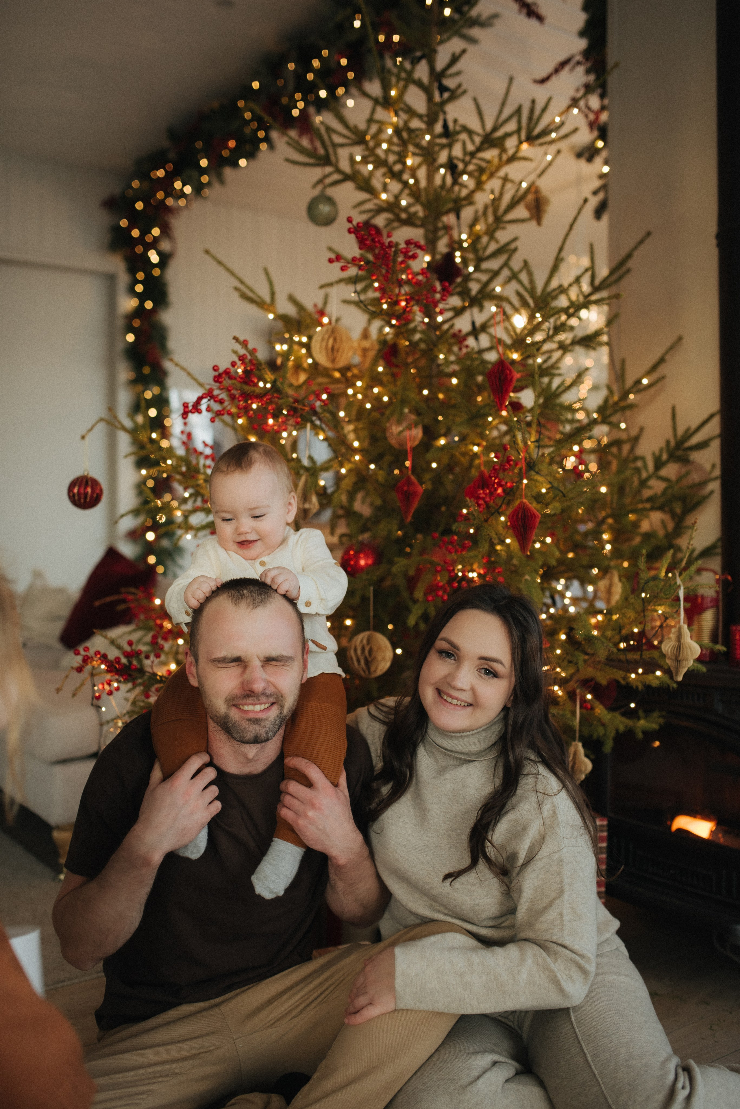 Новогодняя в студии. Фотограф в Санкт-Петребурге и в Великих Луках Волченкова Екатерина