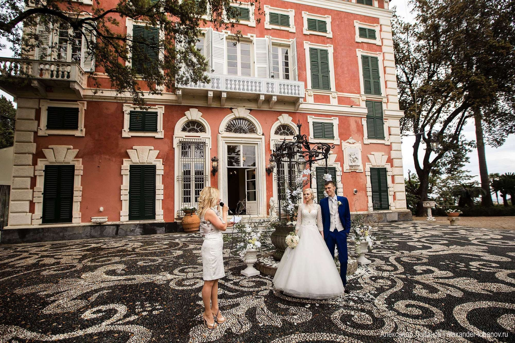 Свадьба Олега и Виктории в Портофино, Италия