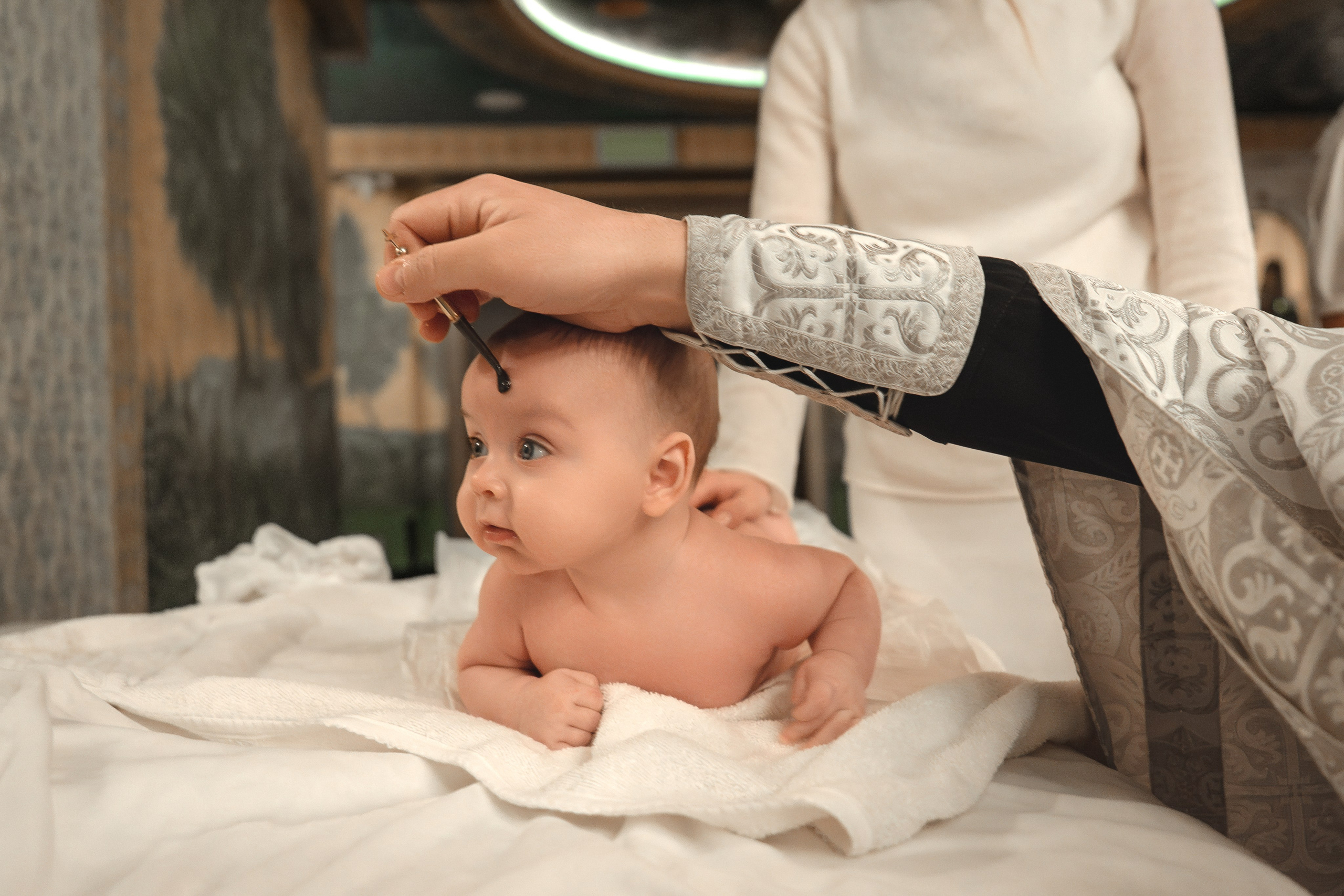 Фотограф на крещение в Сретенском монастыре 