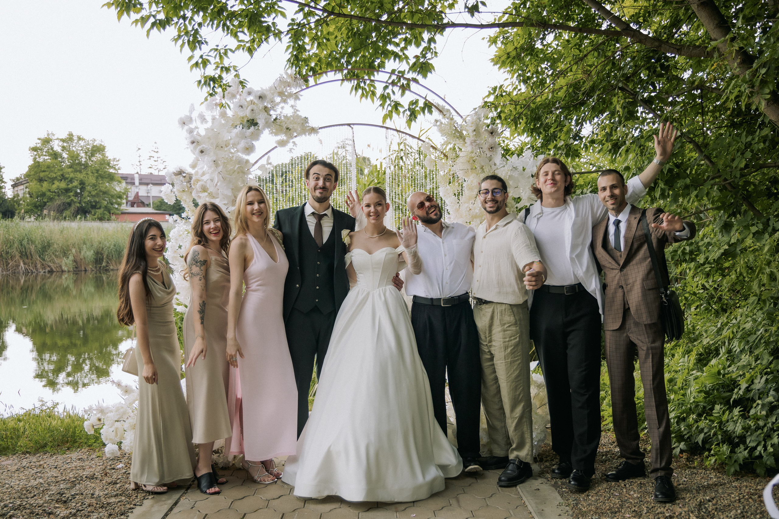 Свадебный день Лины и Роберта. Свадебная фотография. Арина Рубах